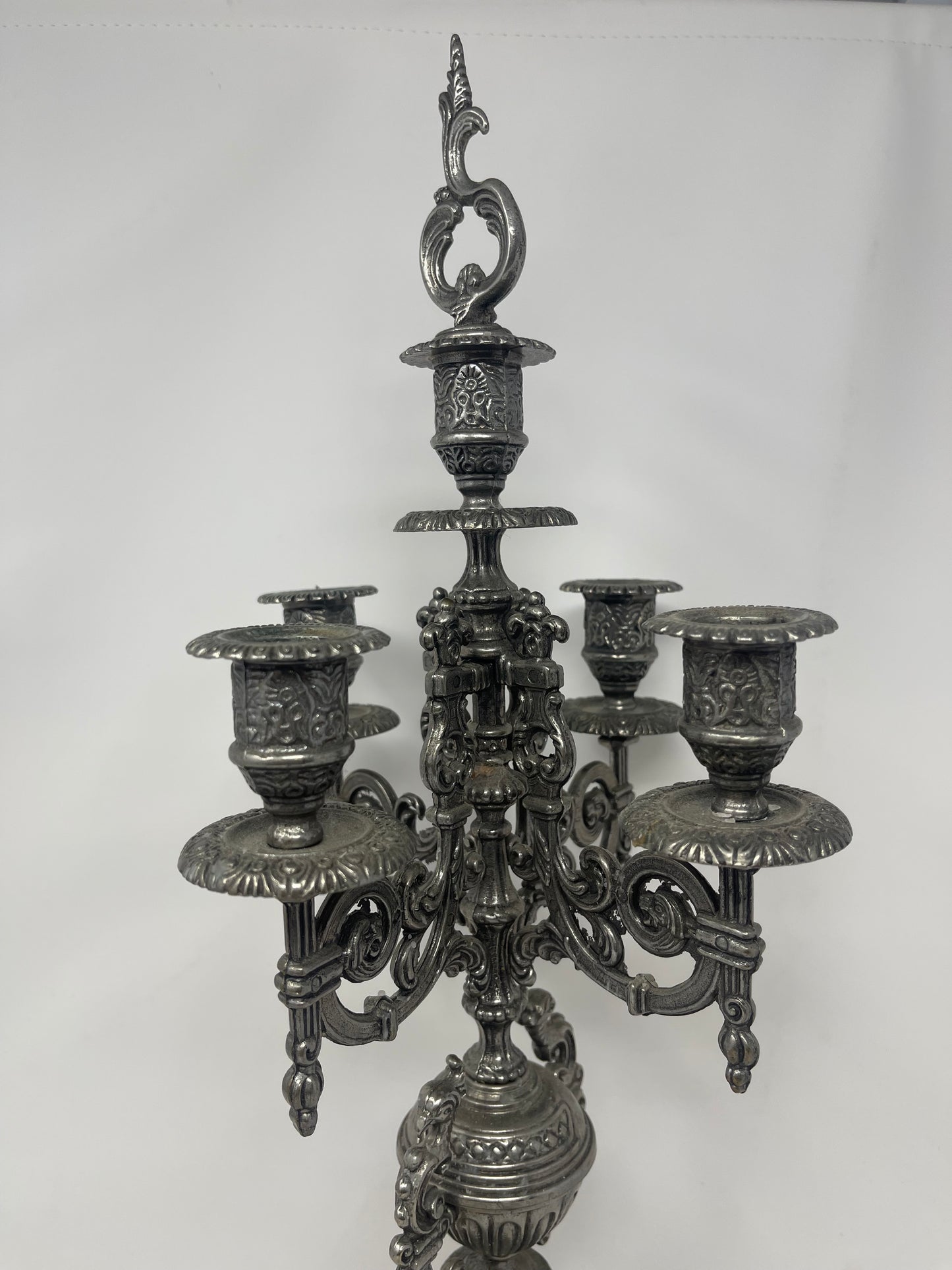 5 Light Metal Candelabra
