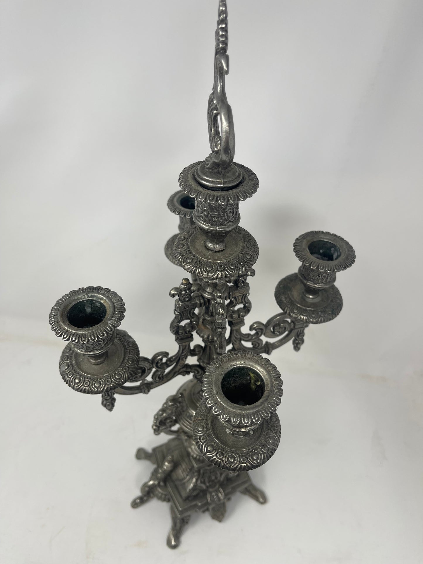 5 Light Metal Candelabra