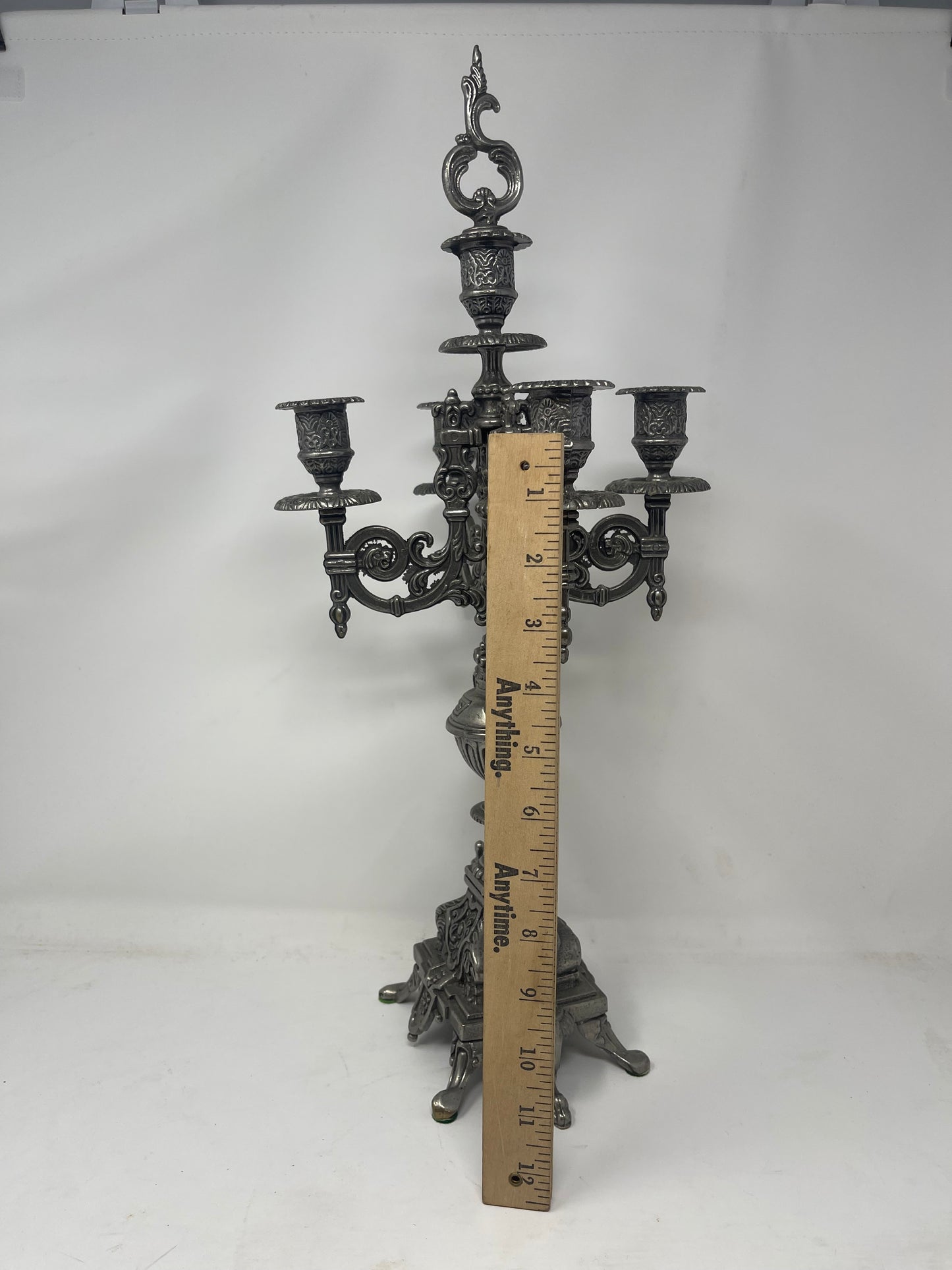 5 Light Metal Candelabra
