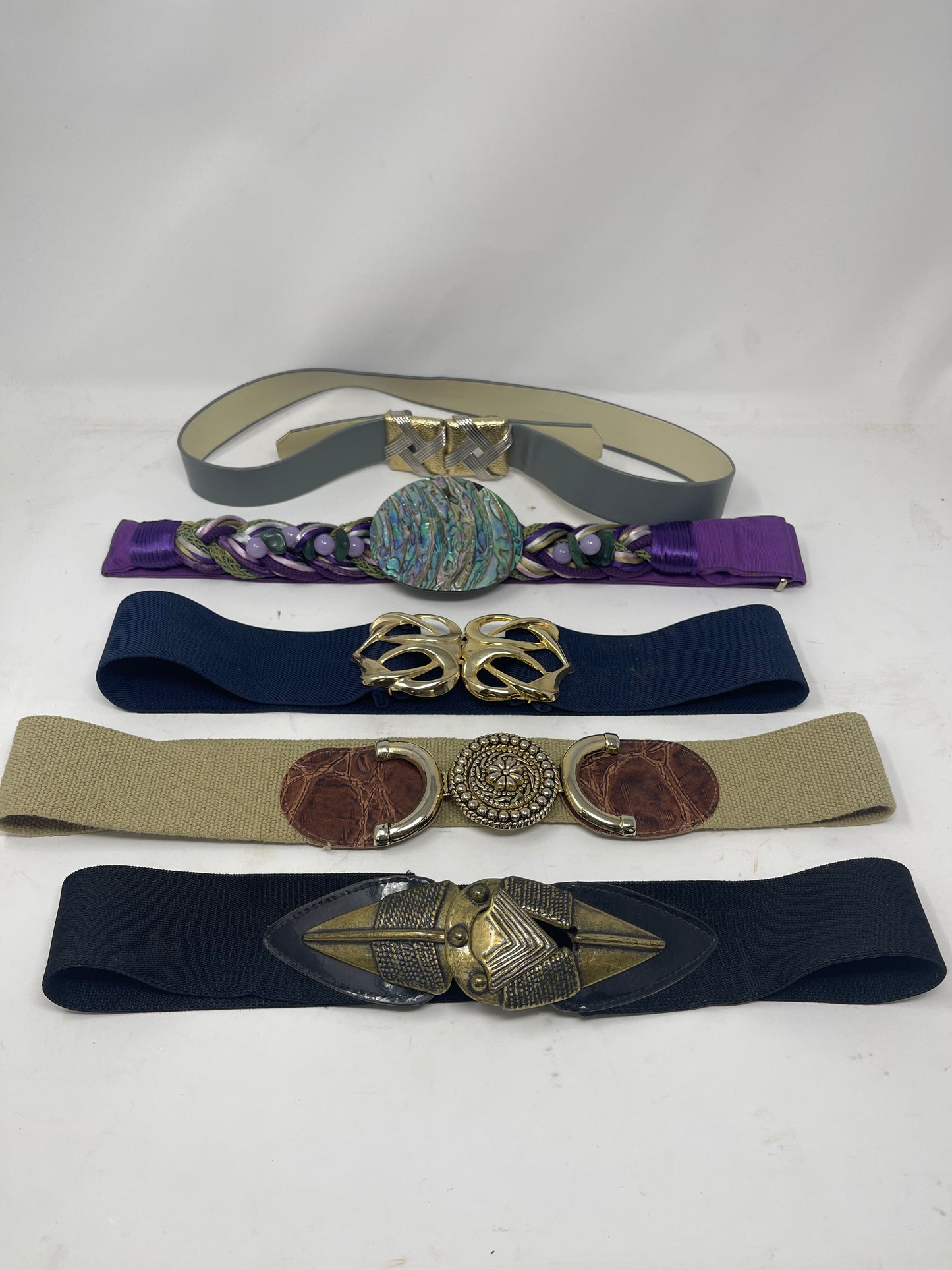 Lot Of 6 Vintage Belts