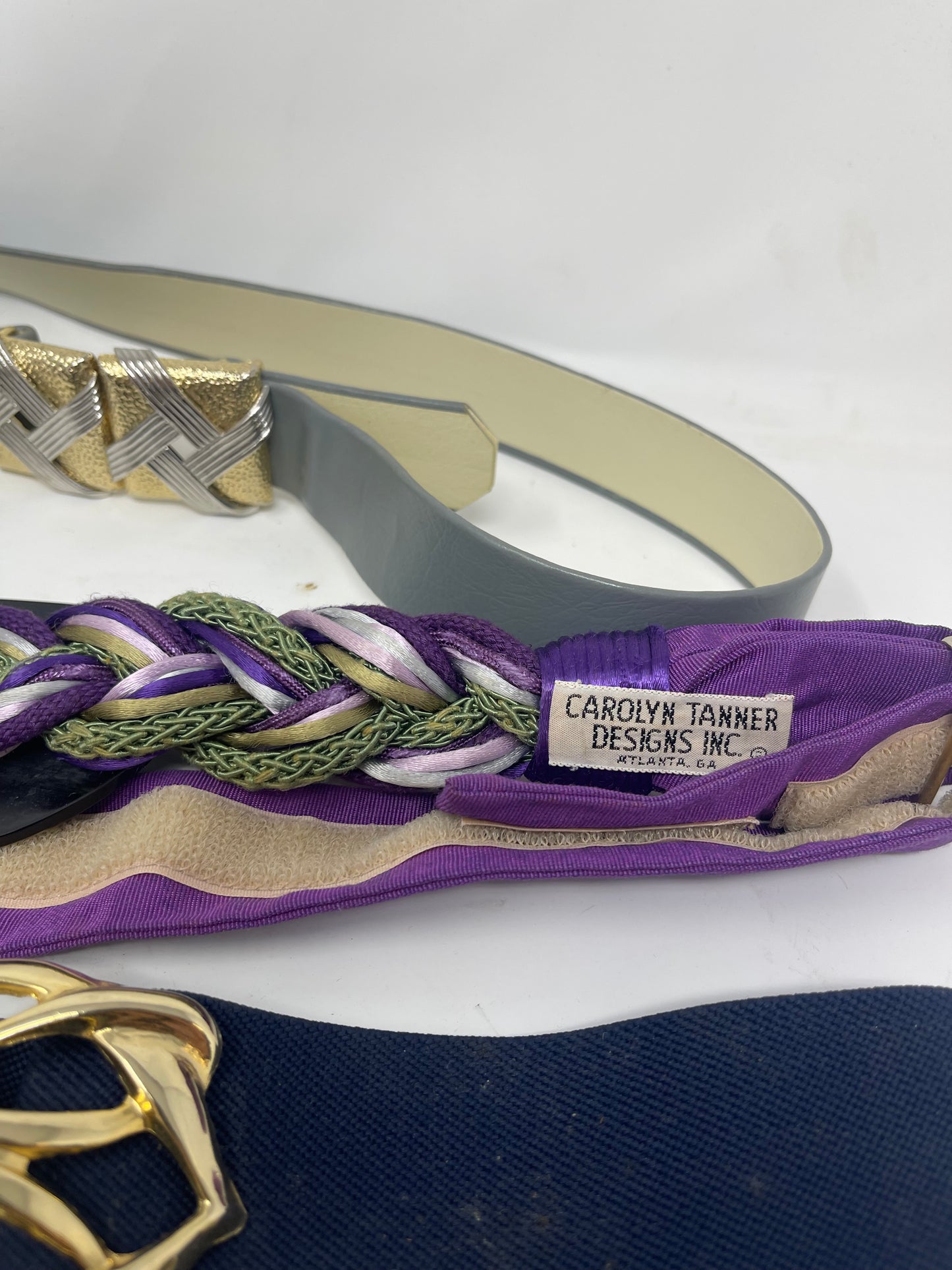 Lot Of 6 Vintage Belts