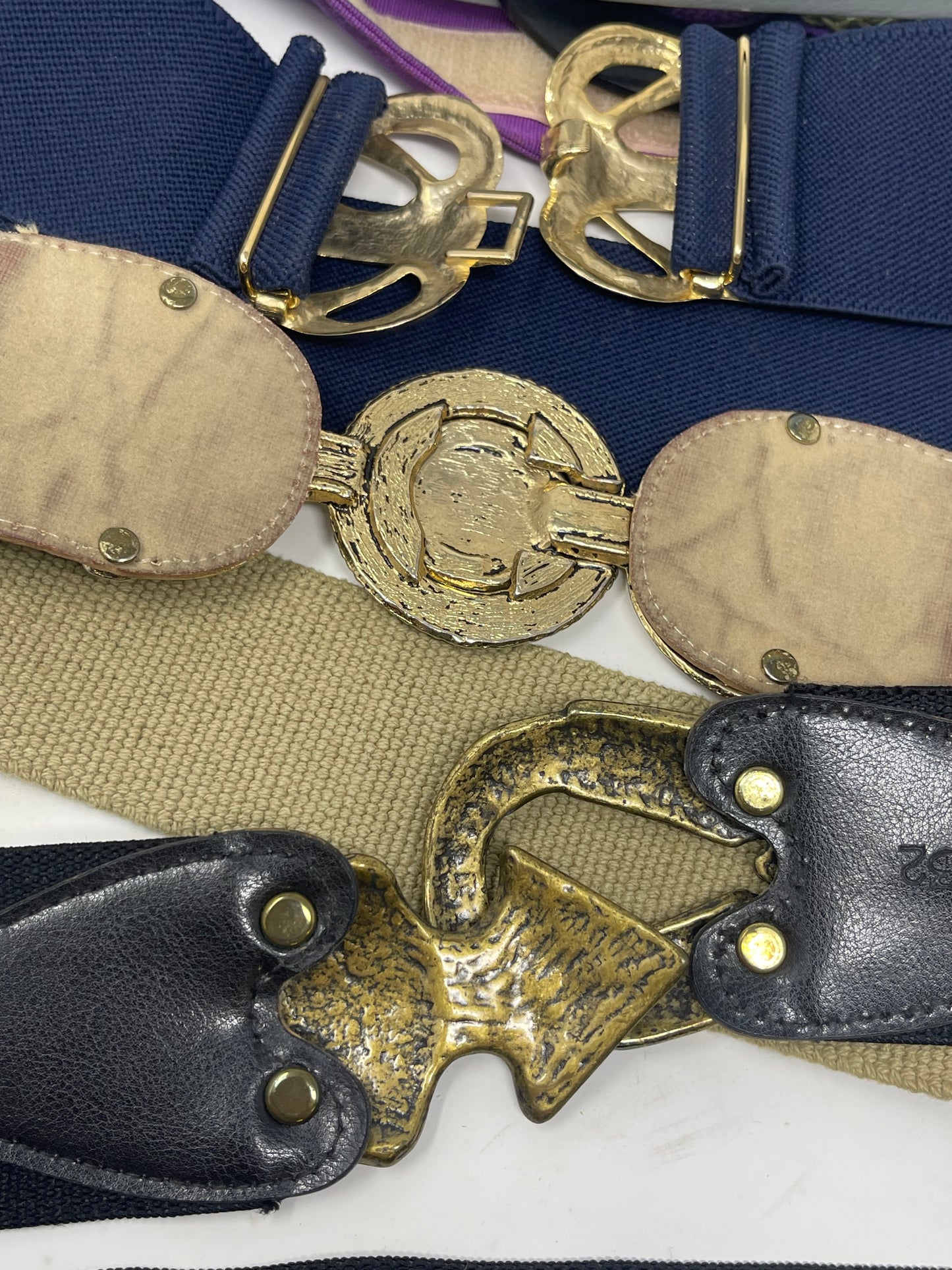 Lot Of 6 Vintage Belts