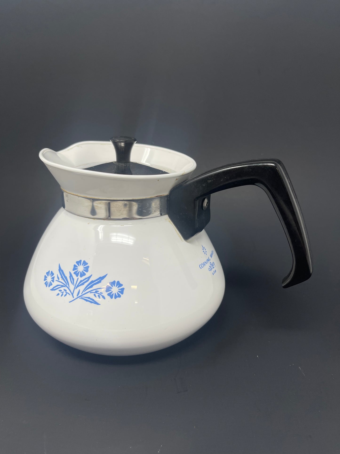 Corning Ware Cornflower Blue Coffee Pot