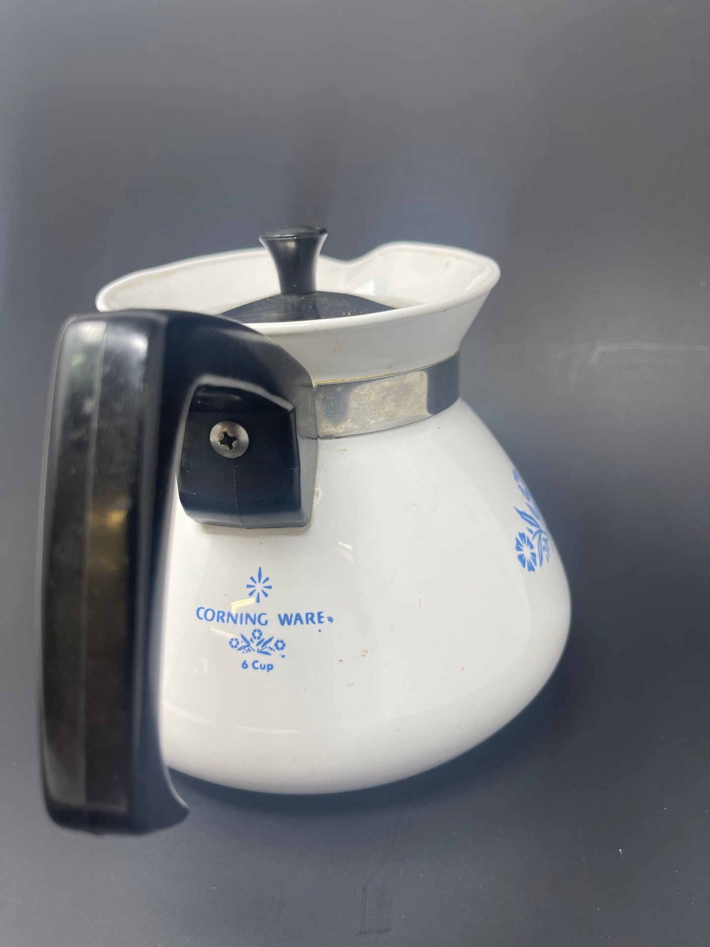 Corning Ware Cornflower Blue Coffee Pot