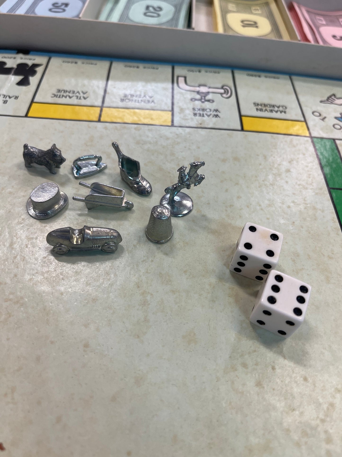 1961 Monopoly Game By Parker Bros.