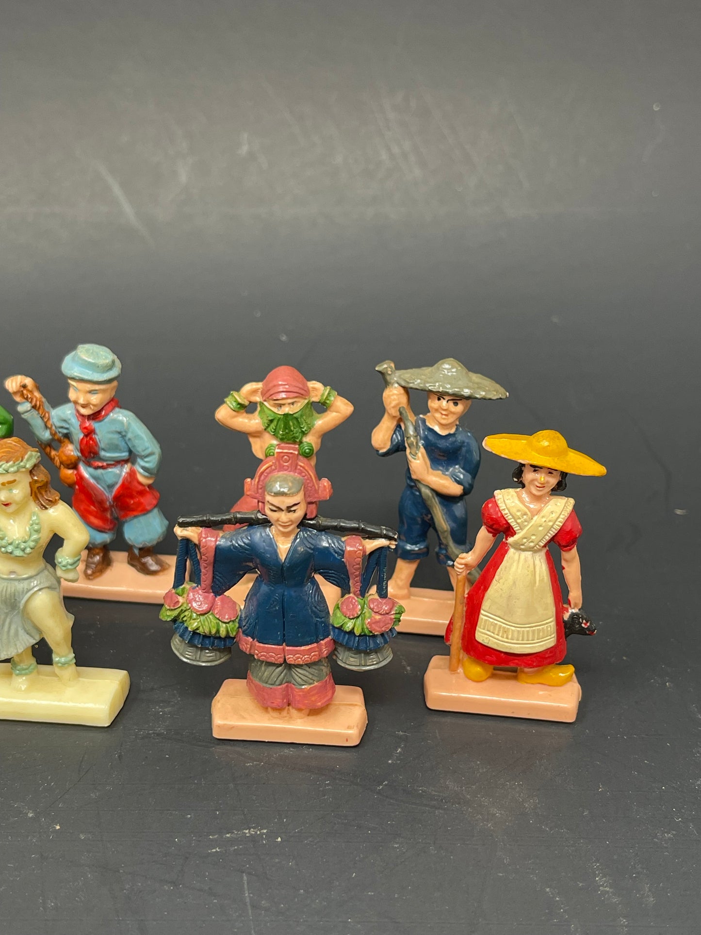 Miniature Dolls Of The World Plastic Figures