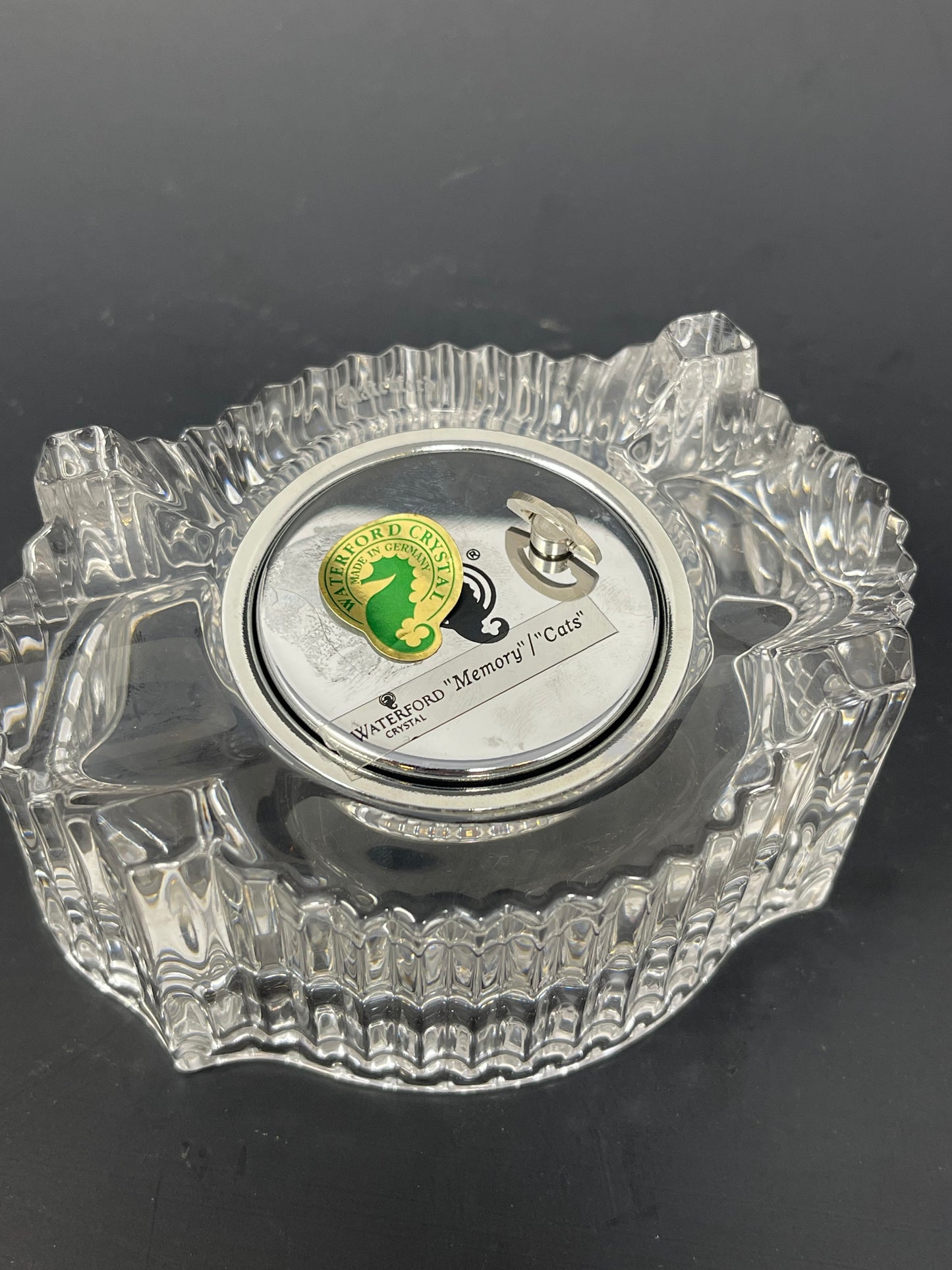 Waterford Crystal "Memory" Music Box