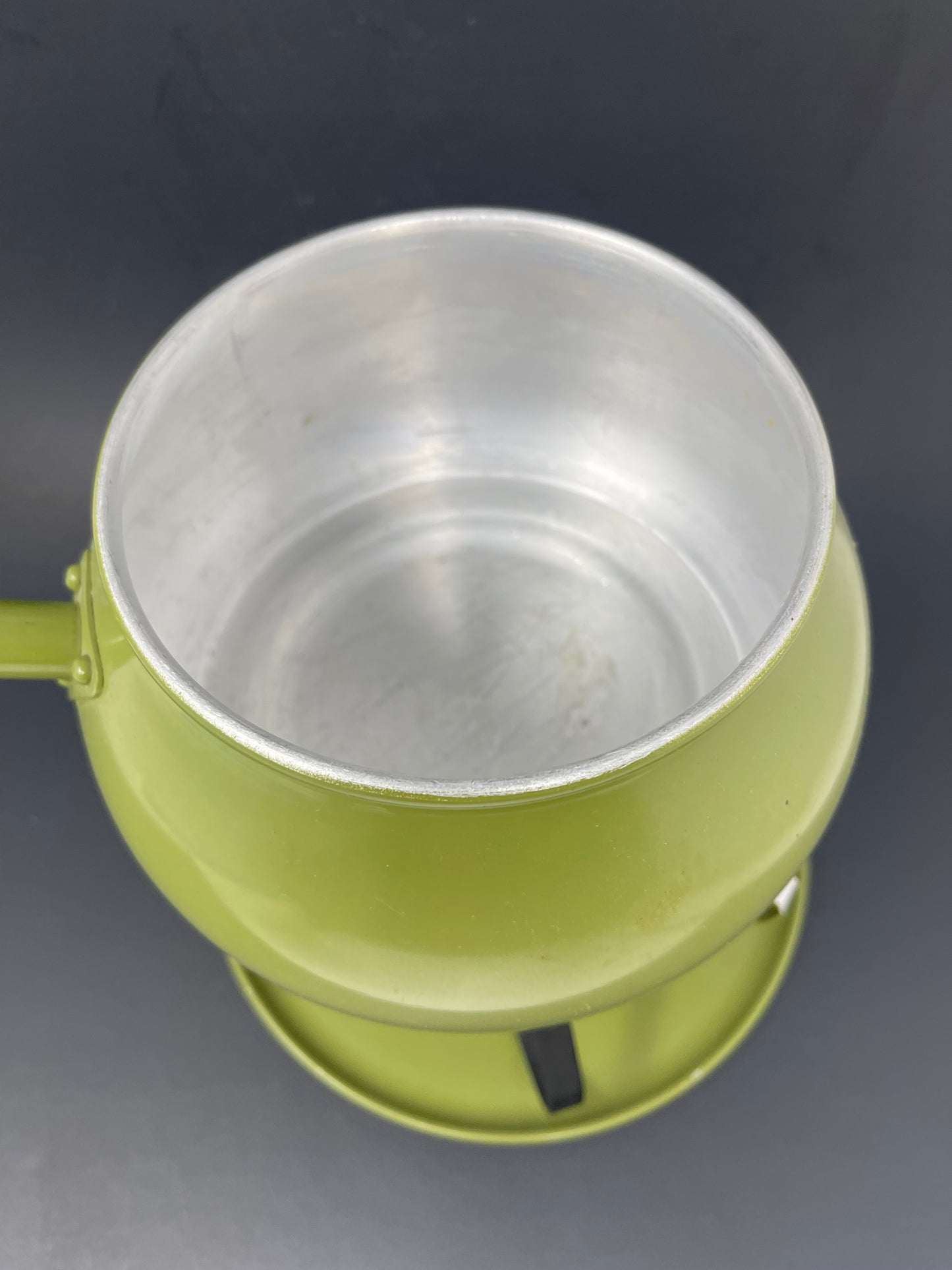 Retro Green Fondue Set