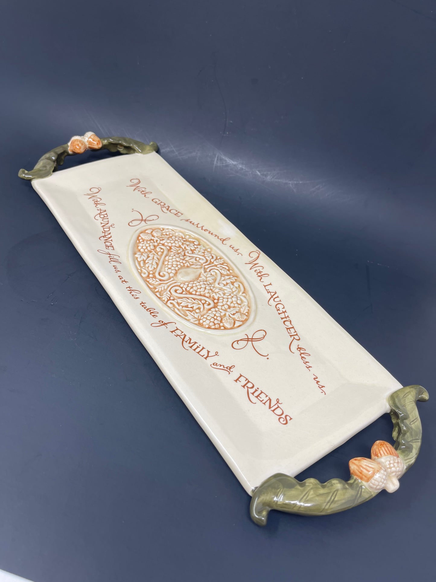 Ceramic Amscan Friends & Family Blessing Rectangle Tray