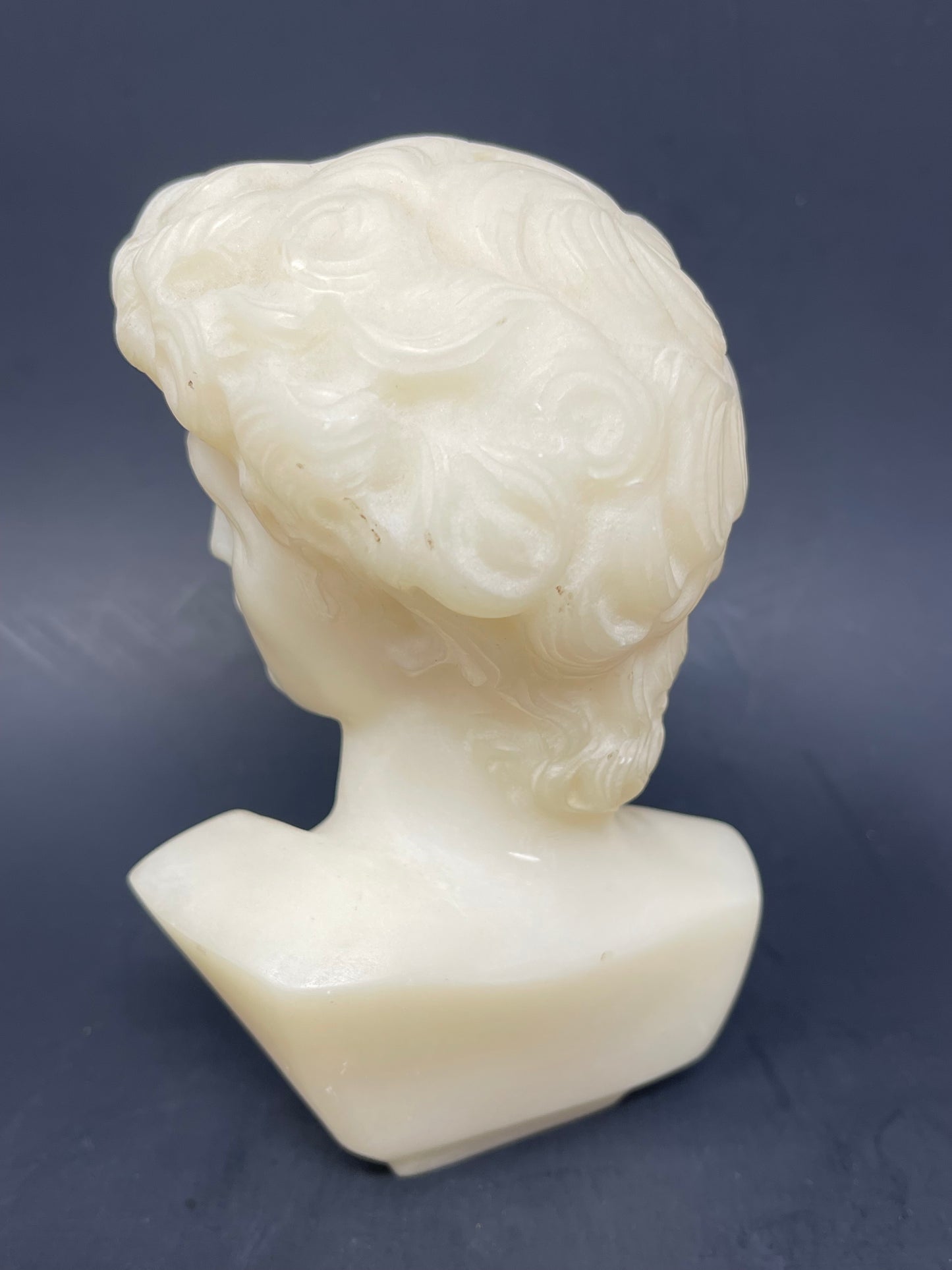 David Bust Wax Candle