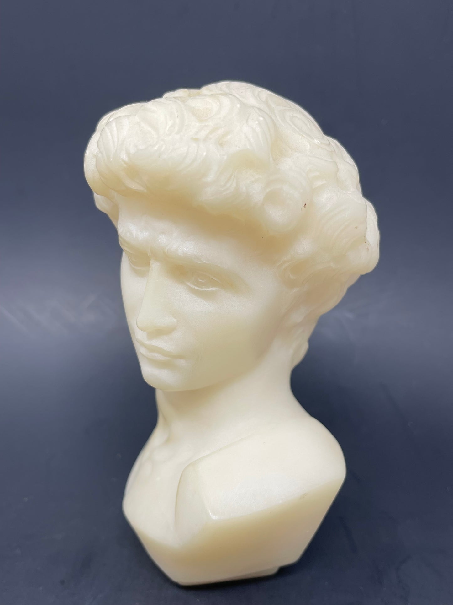 David Bust Wax Candle