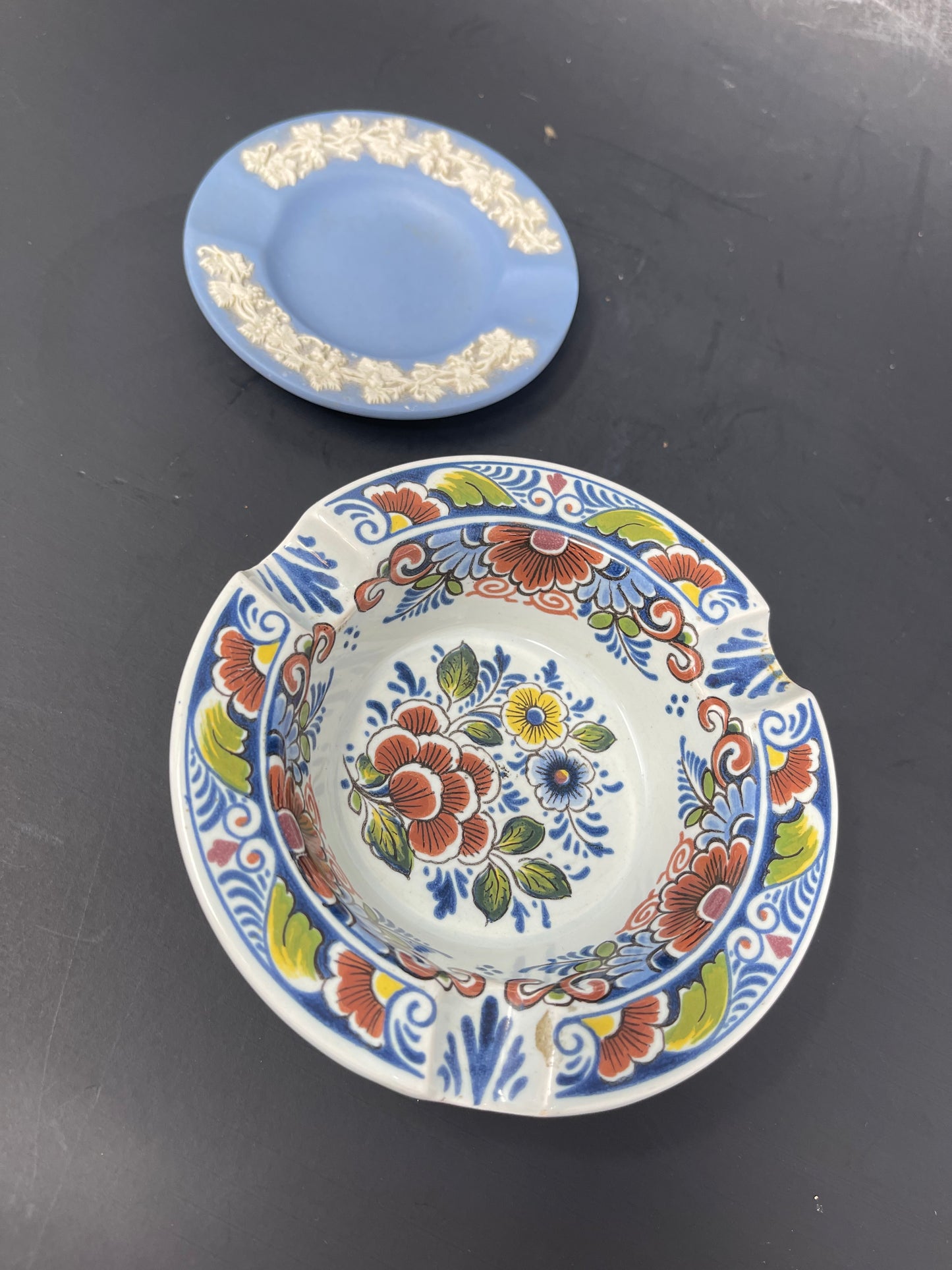 Lot Of 2 Ashtrays/Trinket Trays