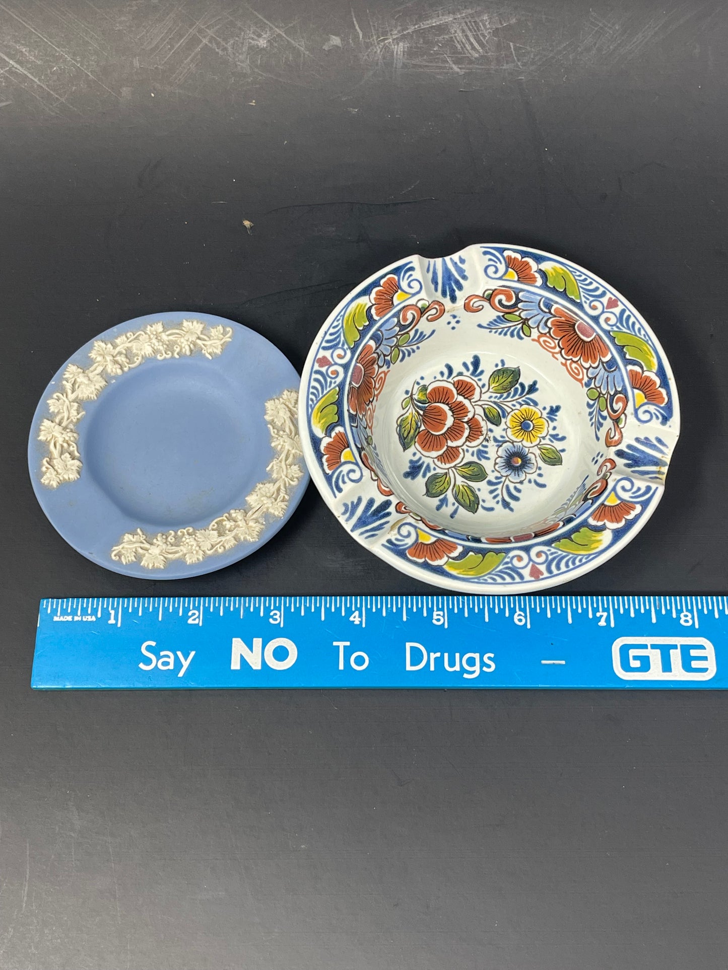 Lot Of 2 Ashtrays/Trinket Trays