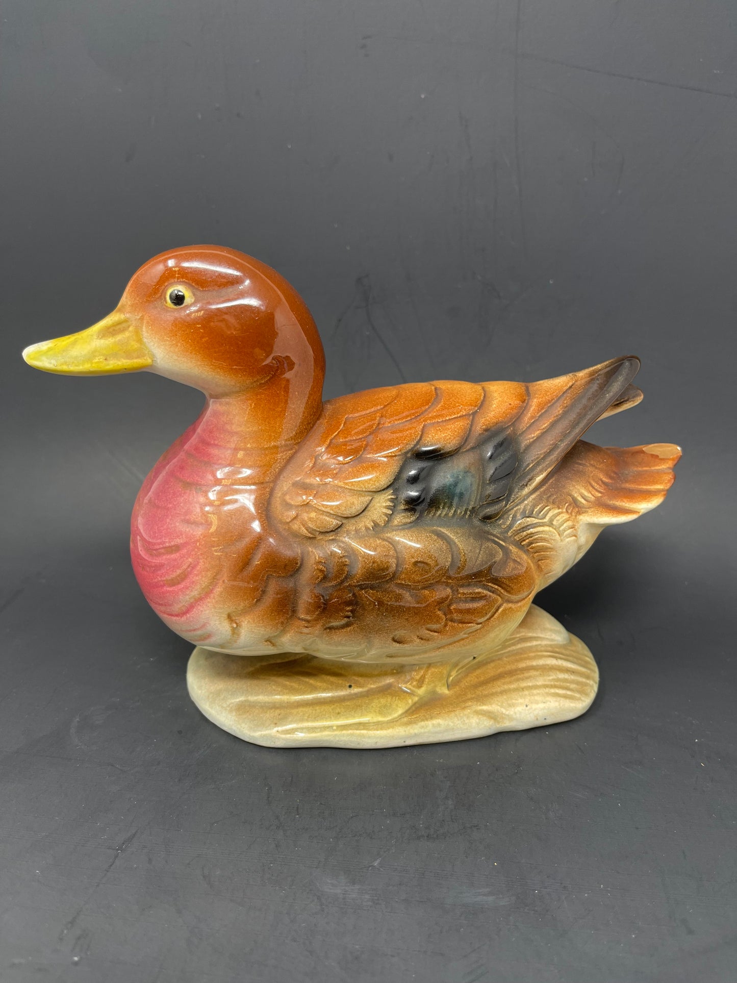 Vintage Ceramic Duck Figurine