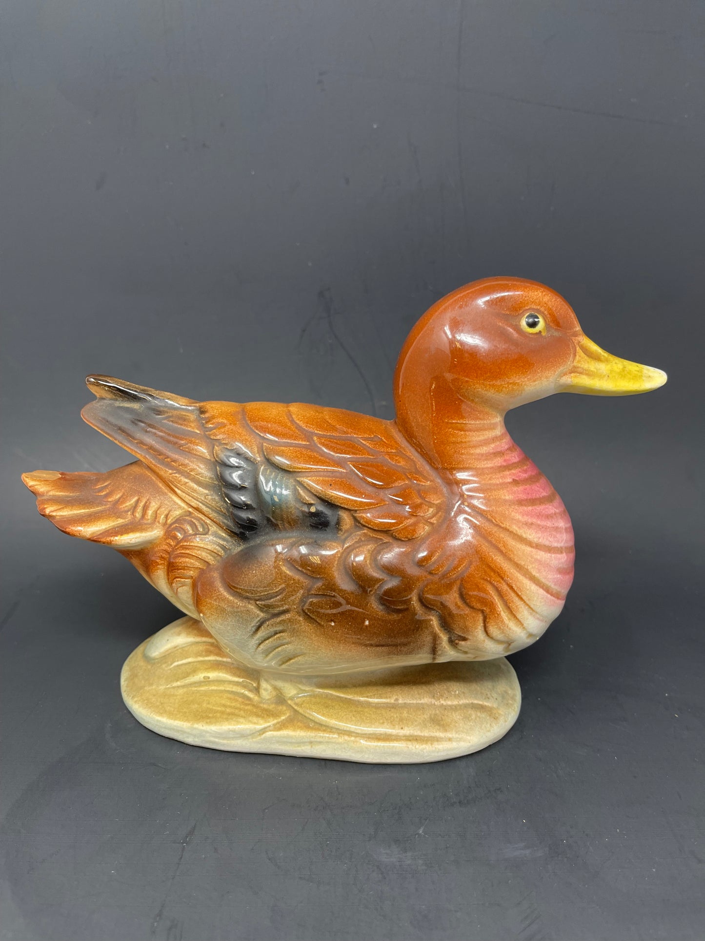 Vintage Ceramic Duck Figurine