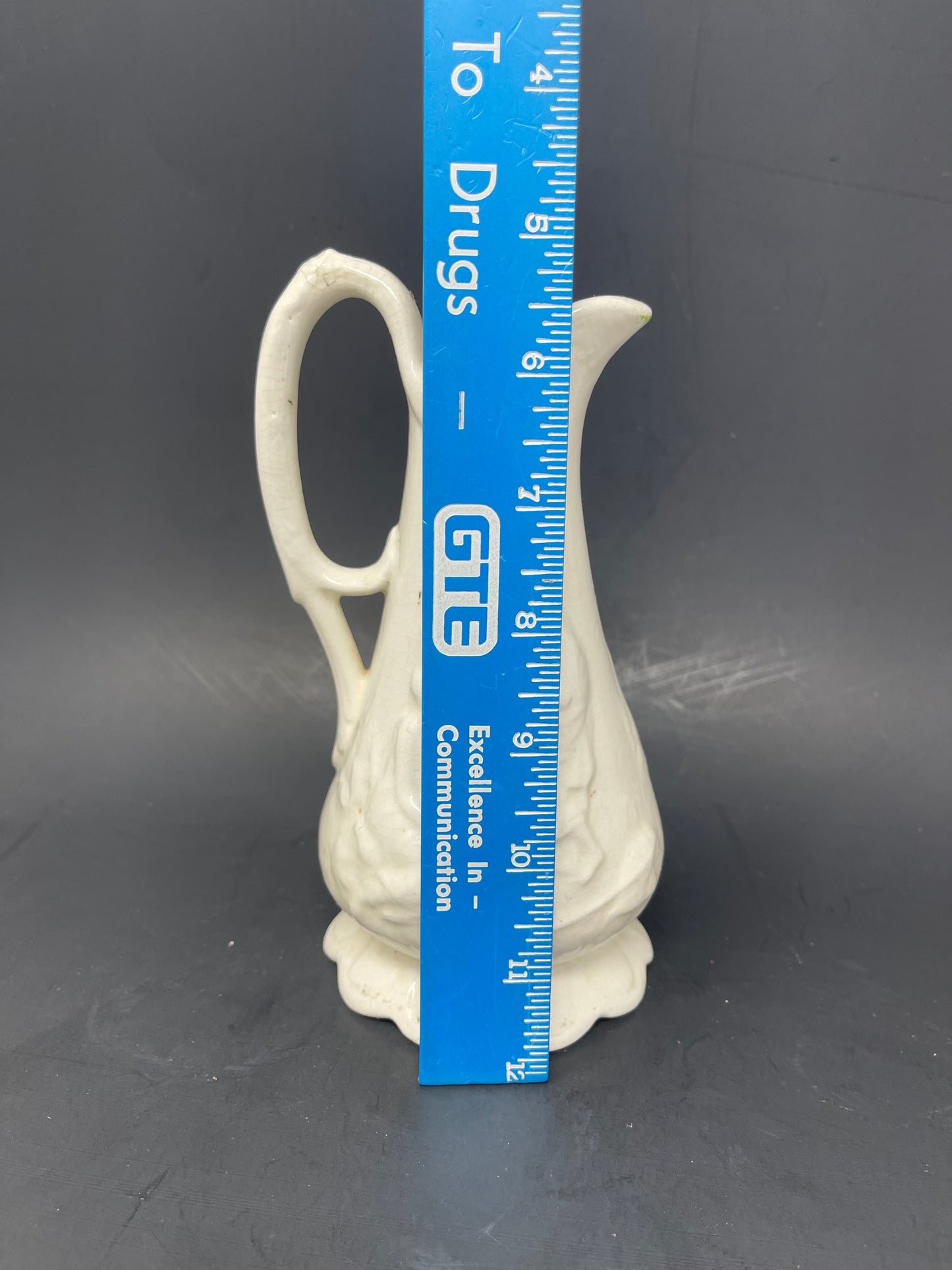 White Ceramic Small Creamer