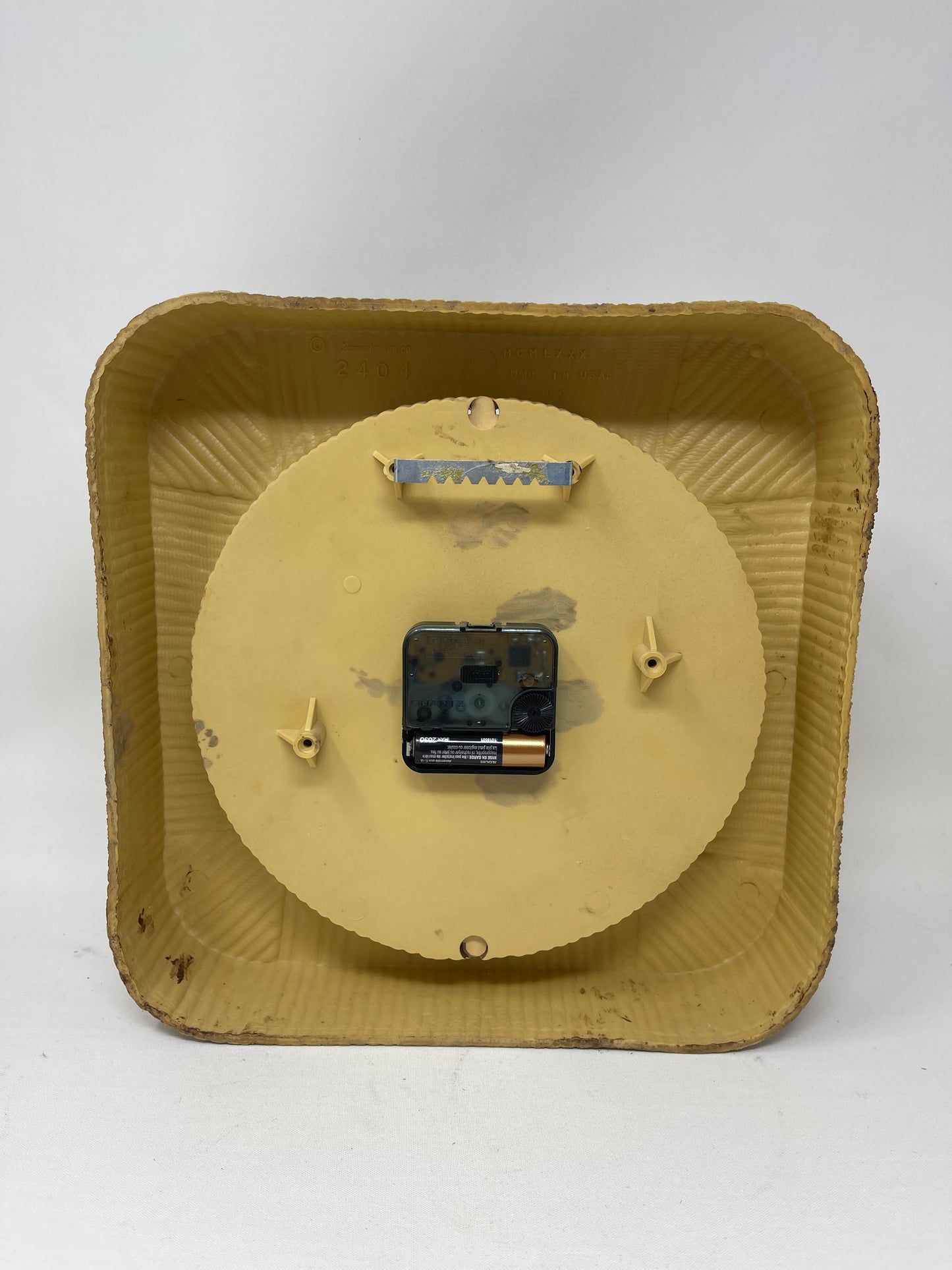 Vintage Burwood Clock (Works)