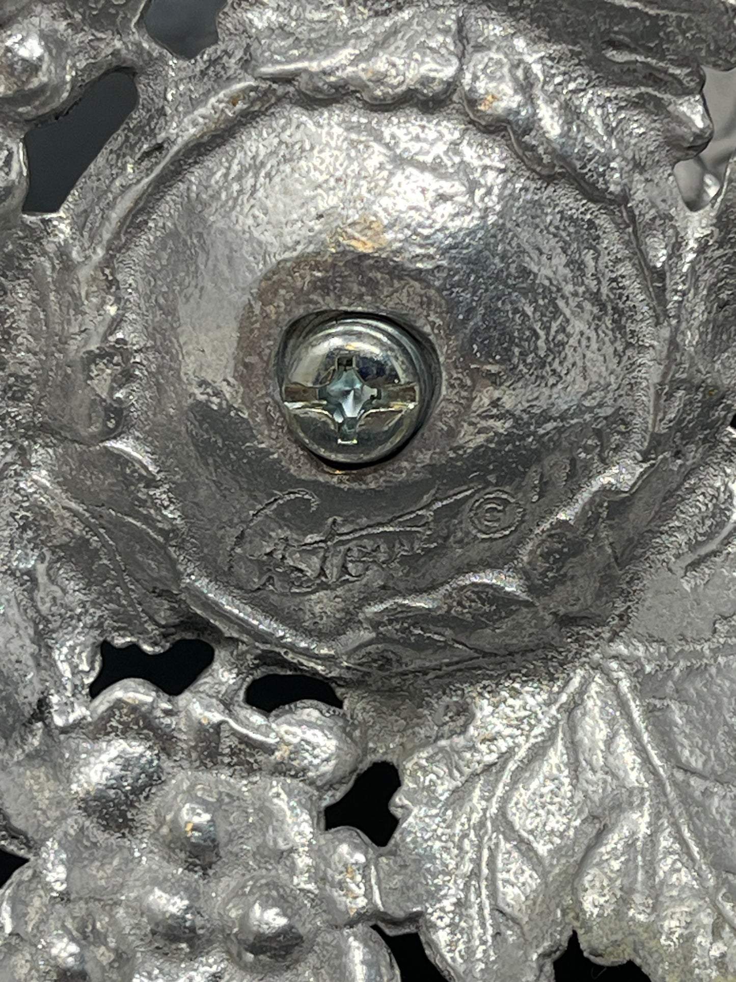 Arthur Court Aluminum Candle Holder