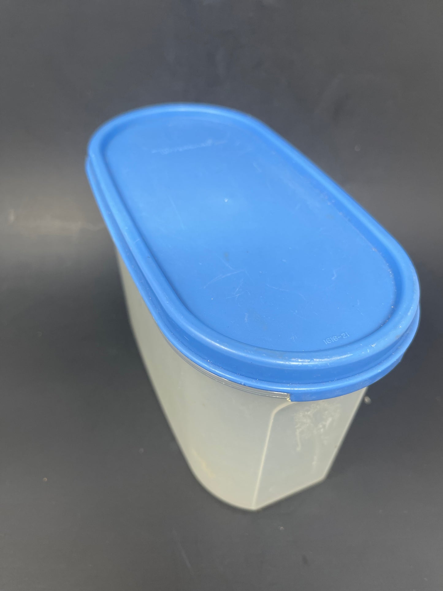 Set Of 2 Blue Tupperware
