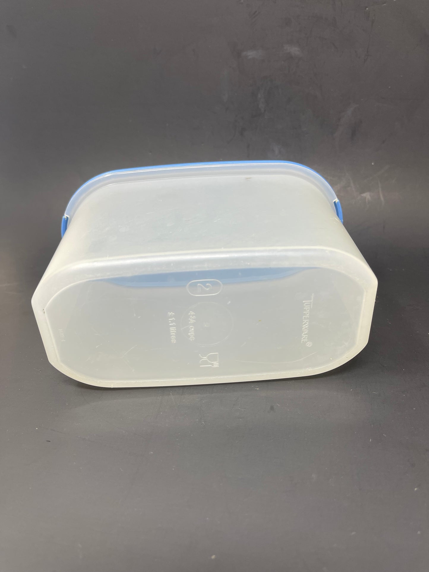 Set Of 2 Blue Tupperware