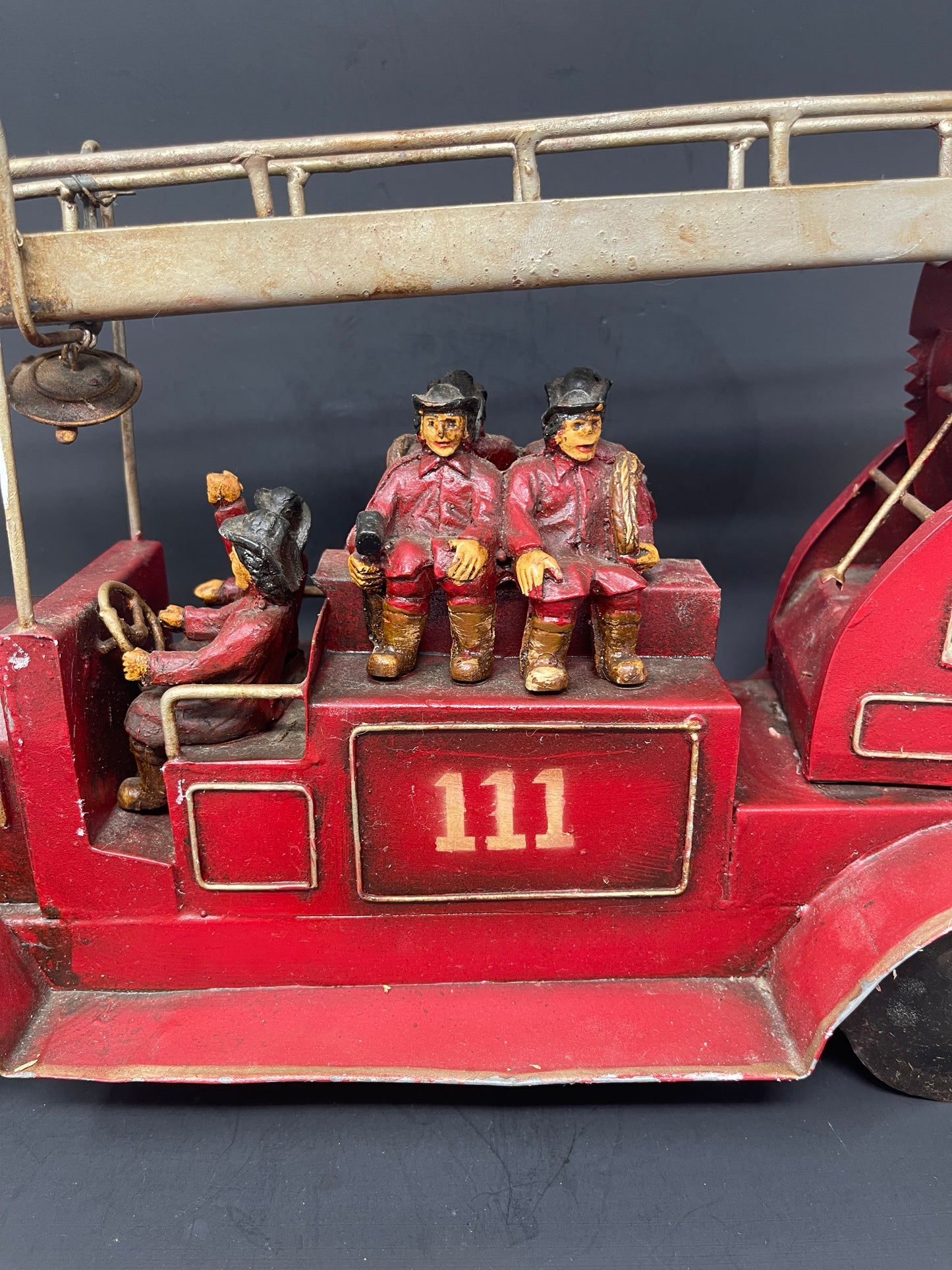 Vintage Model Fire Rescue Truck