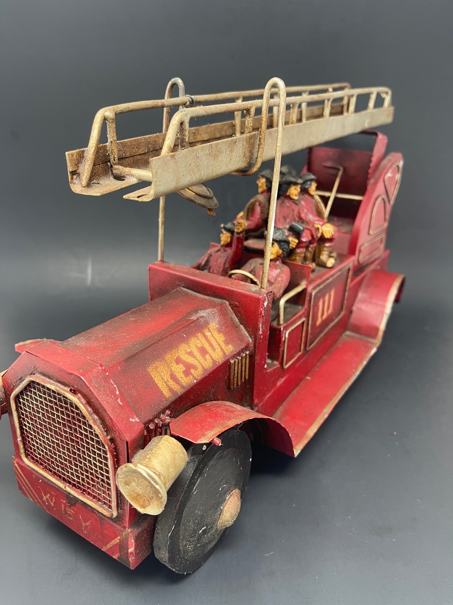 Vintage Model Fire Rescue Truck