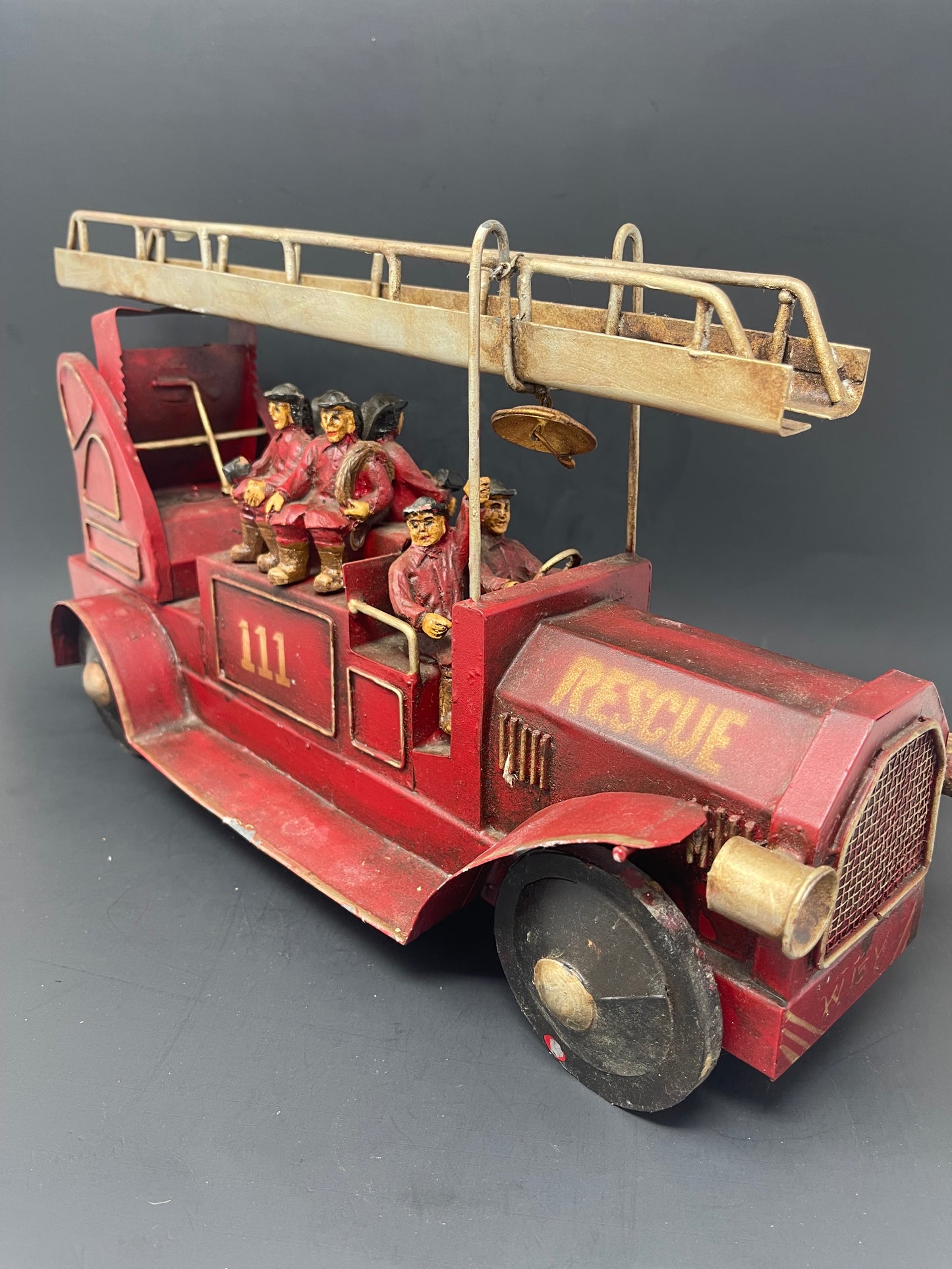 Vintage Model Fire Rescue Truck