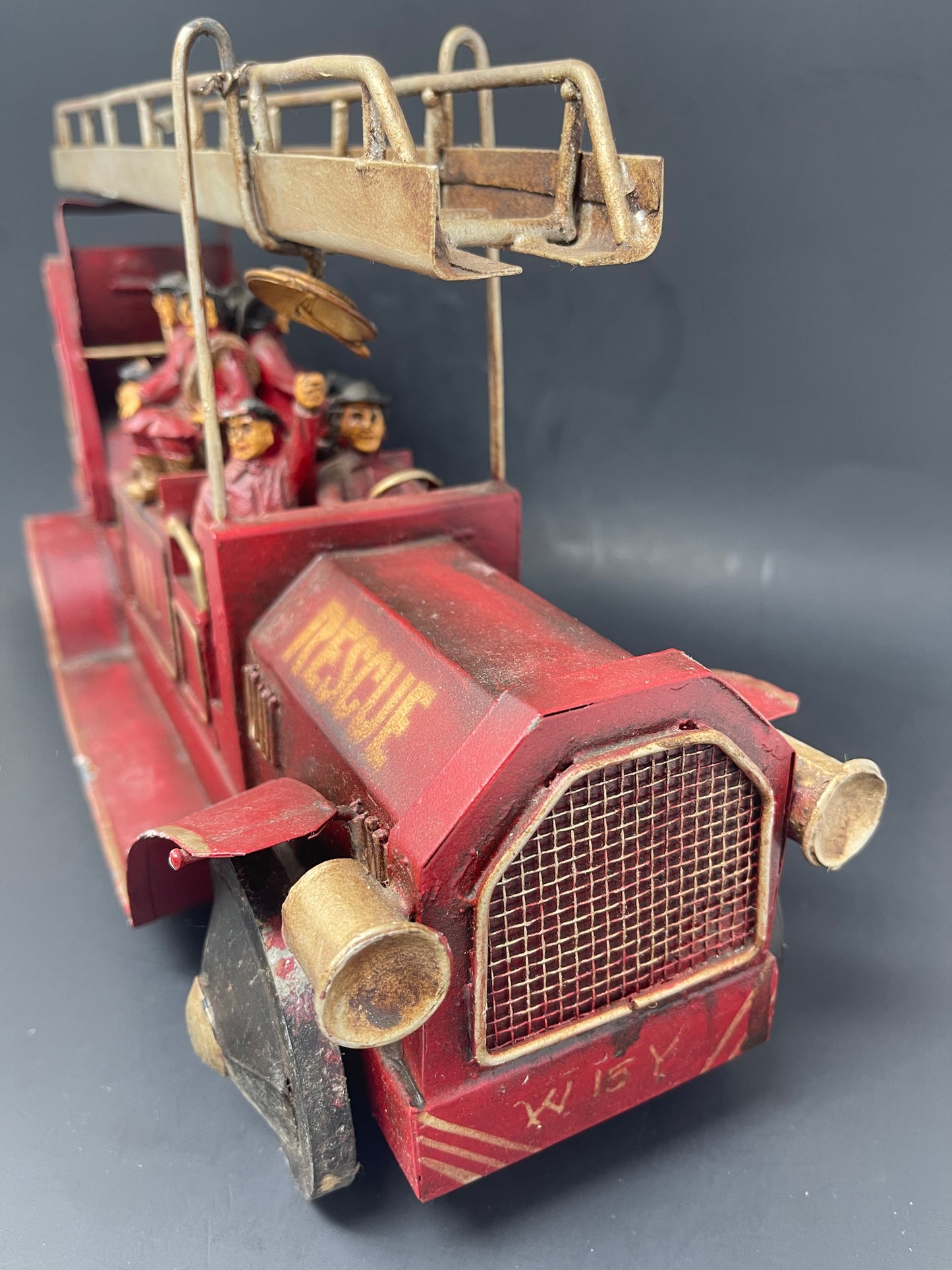 Vintage Model Fire Rescue Truck