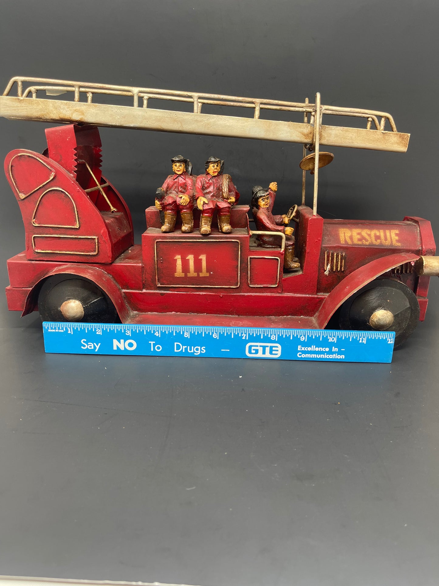 Vintage Model Fire Rescue Truck