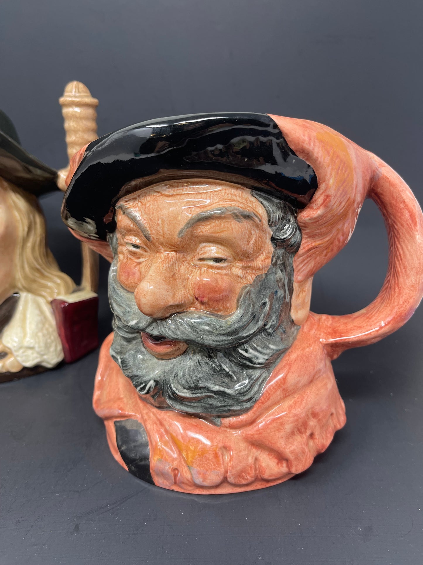 Set Of 2 Doulton & Co. Jumbo Mugs
