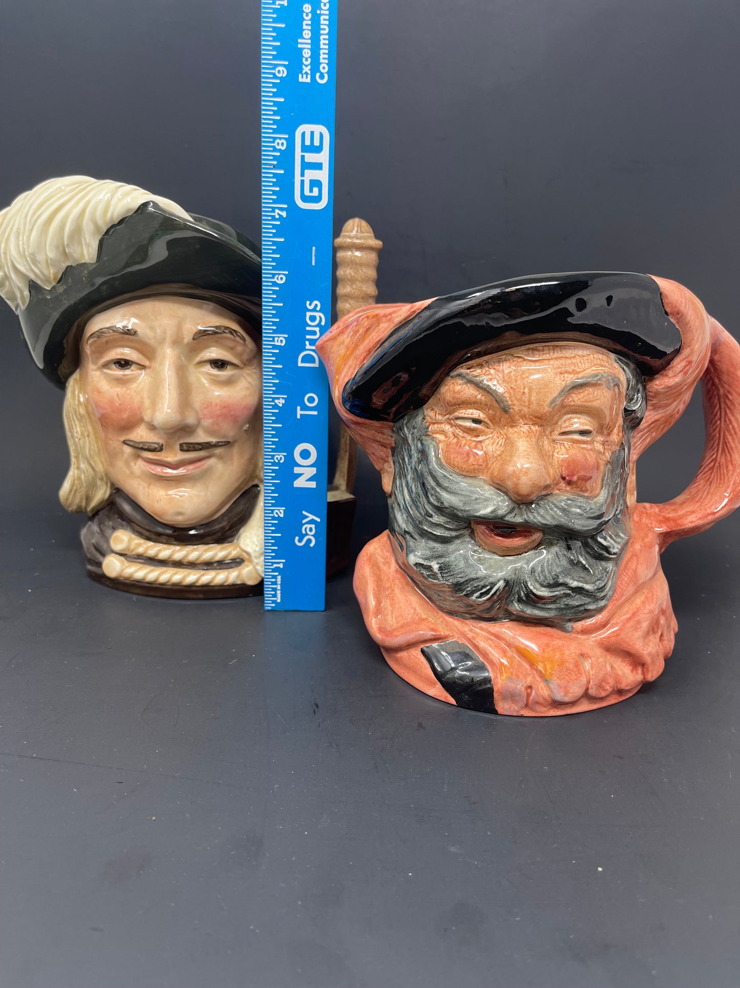 Set Of 2 Doulton & Co. Jumbo Mugs