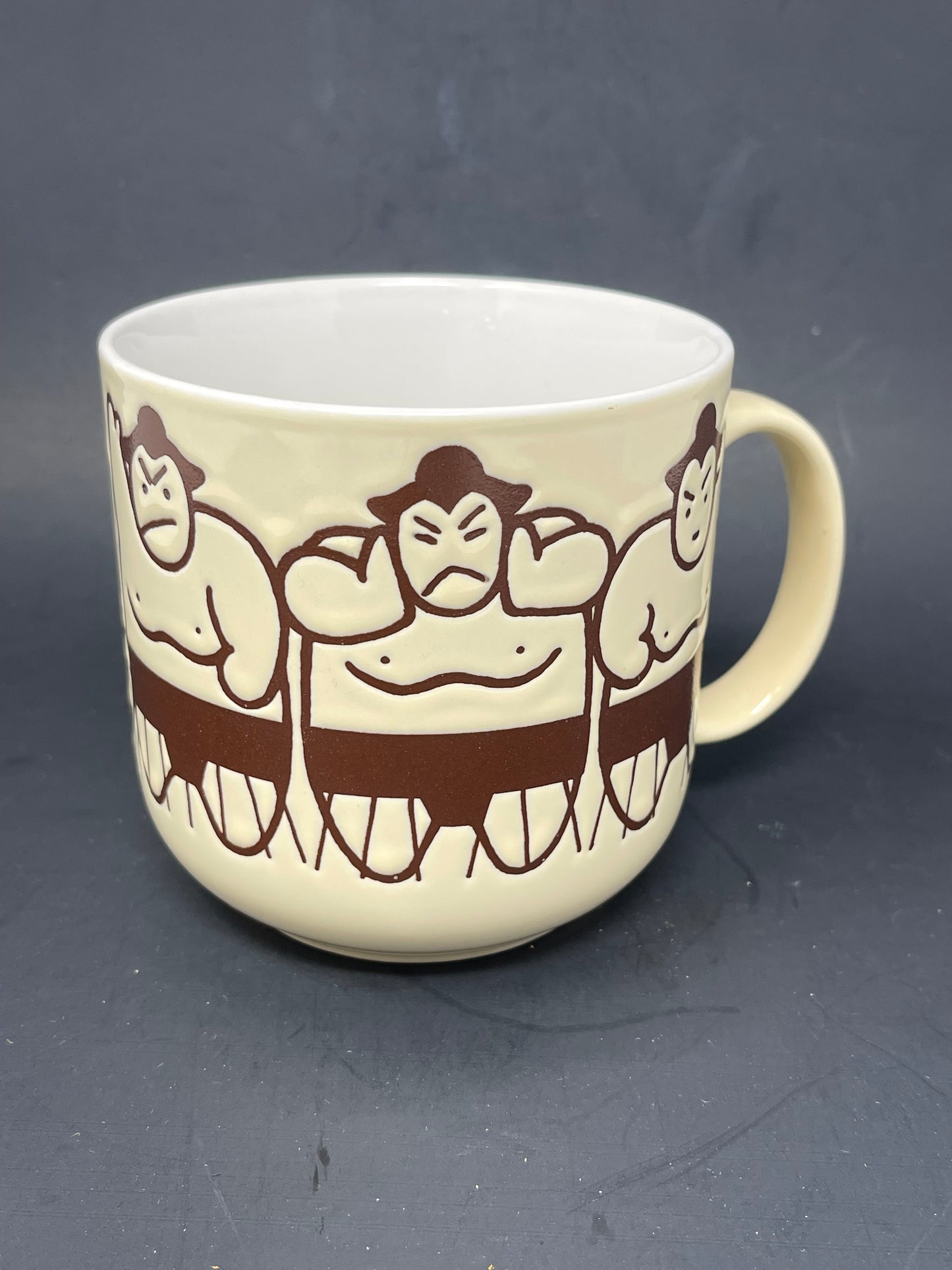 Kato Kogei Sumo Wrestler Coffee Mug