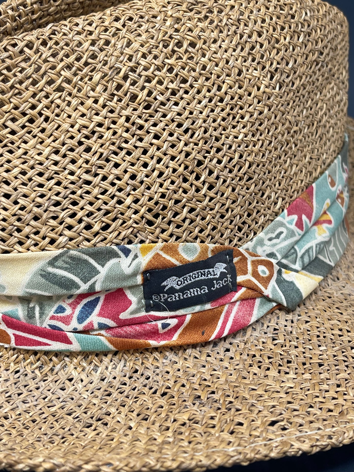 Original Panama Jack Straw Hat Size L/XL
