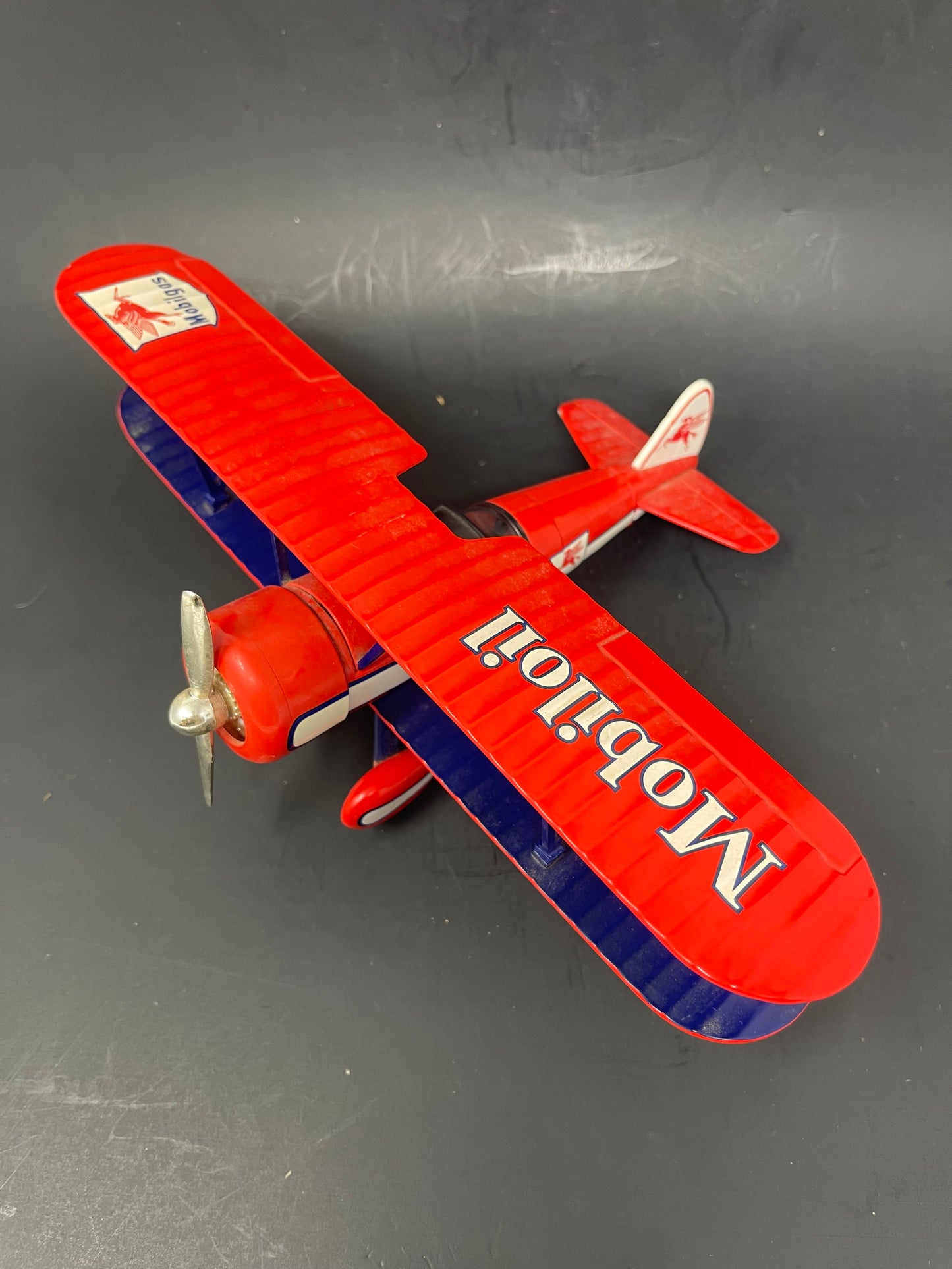 MobilOil Diecast Bi-Plane