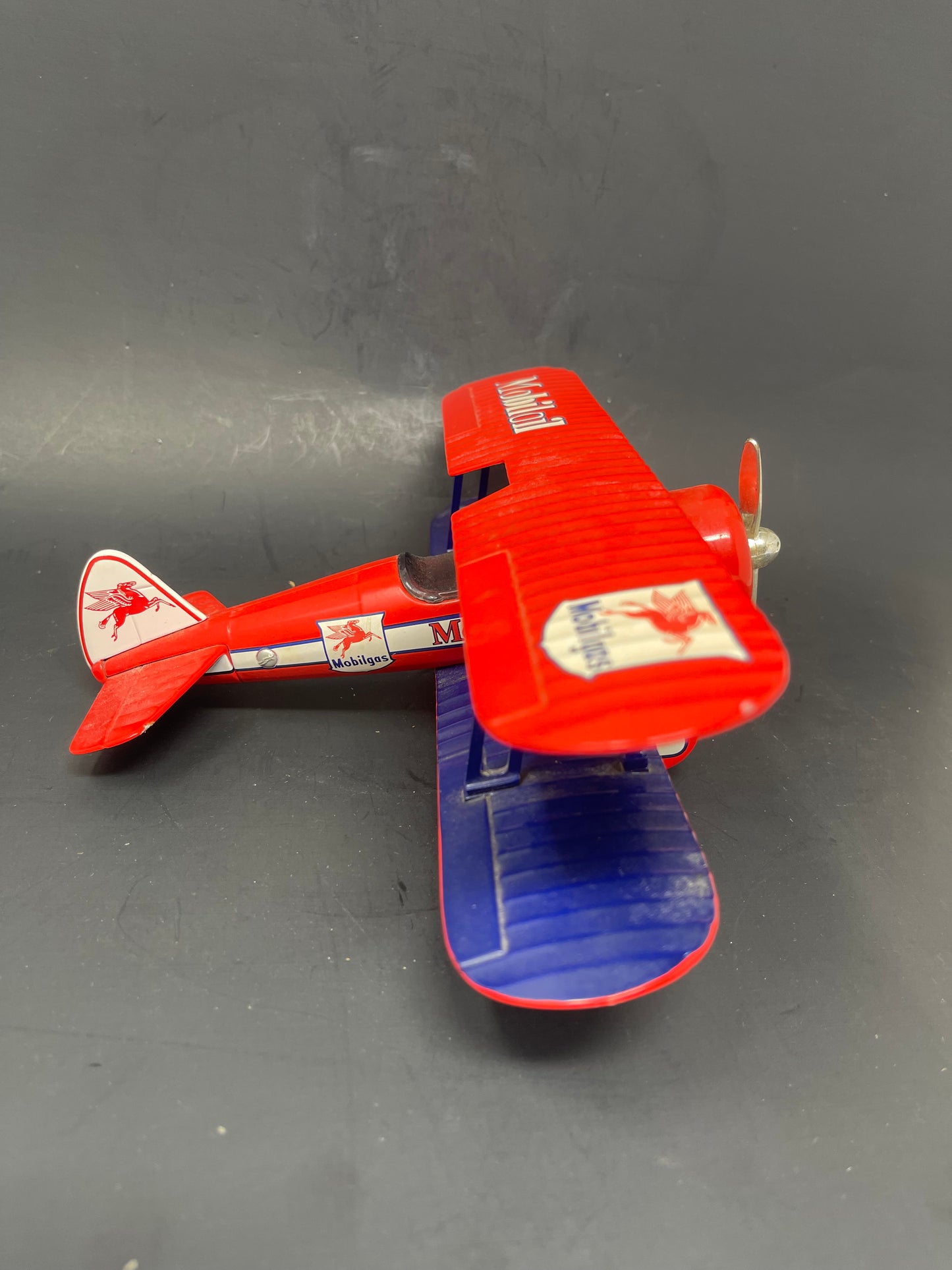MobilOil Diecast Bi-Plane