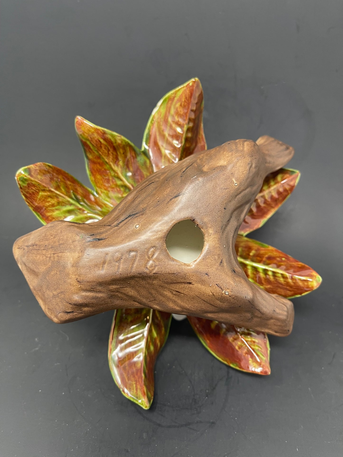 Ceramic White Magnolia Figurine