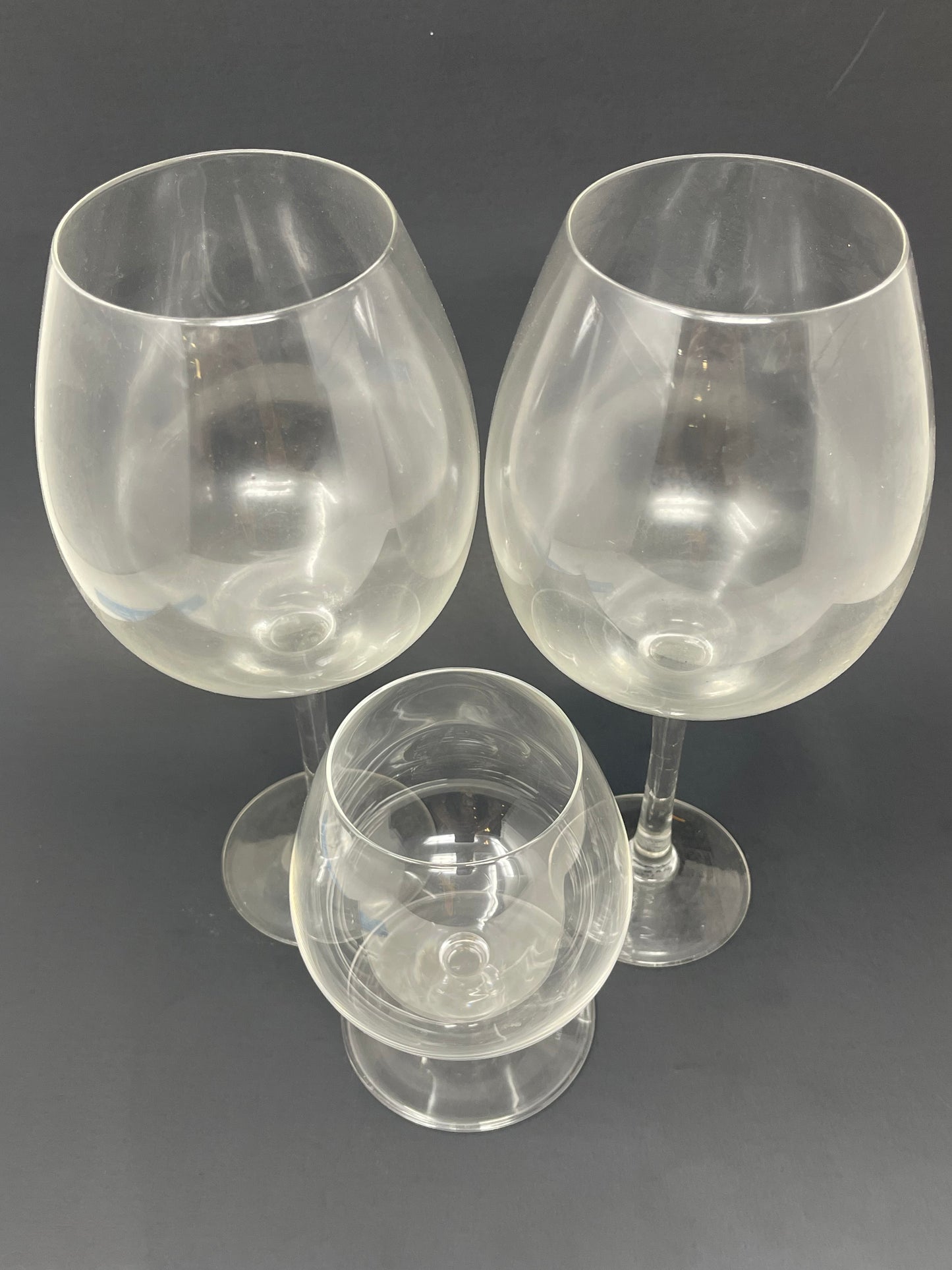 Set Of 2 Lenox Wine Glasses & Brandy Glass