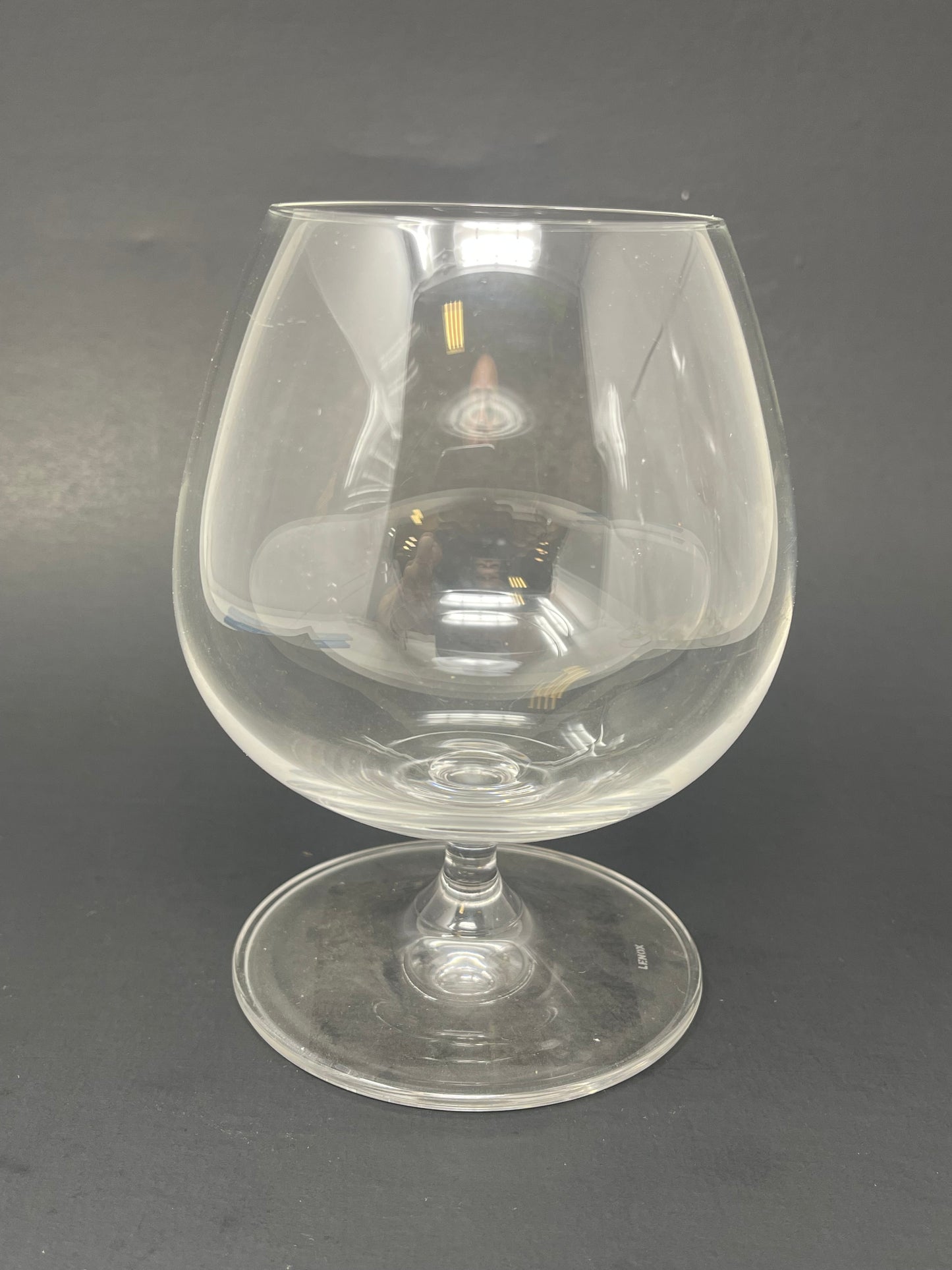 Set Of 2 Lenox Wine Glasses & Brandy Glass