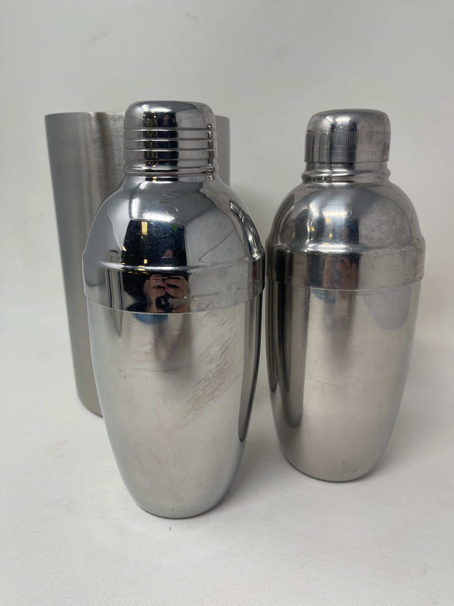 Assorted Bar Accessories Including Wine Cooler & 2 Shakers