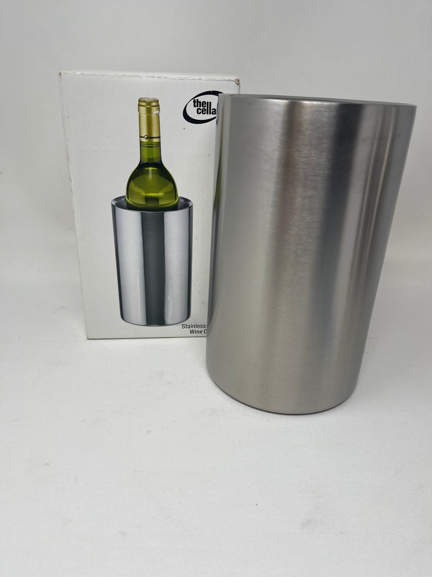 Assorted Bar Accessories Including Wine Cooler & 2 Shakers