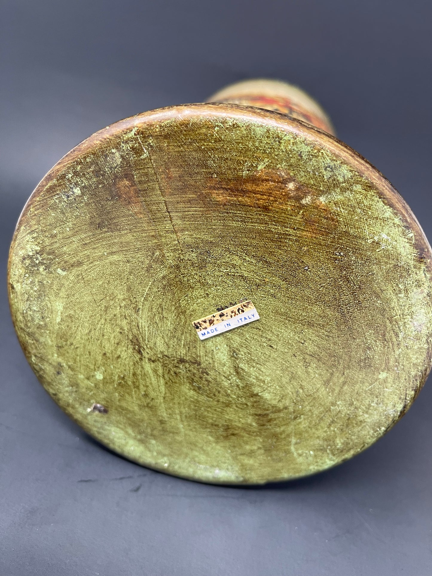 Vintage Hunting Scene Canister