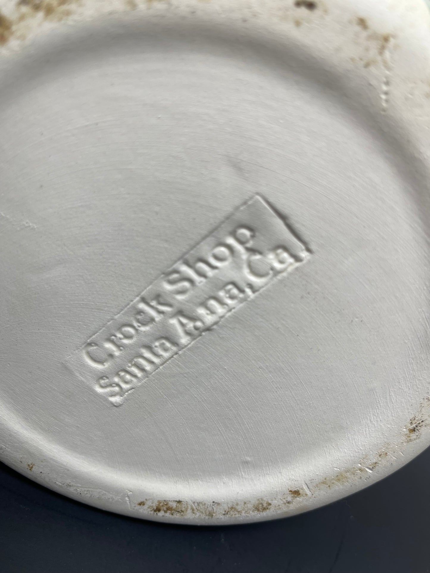 Crock Shop Canister Set Of 3 W/ Lids