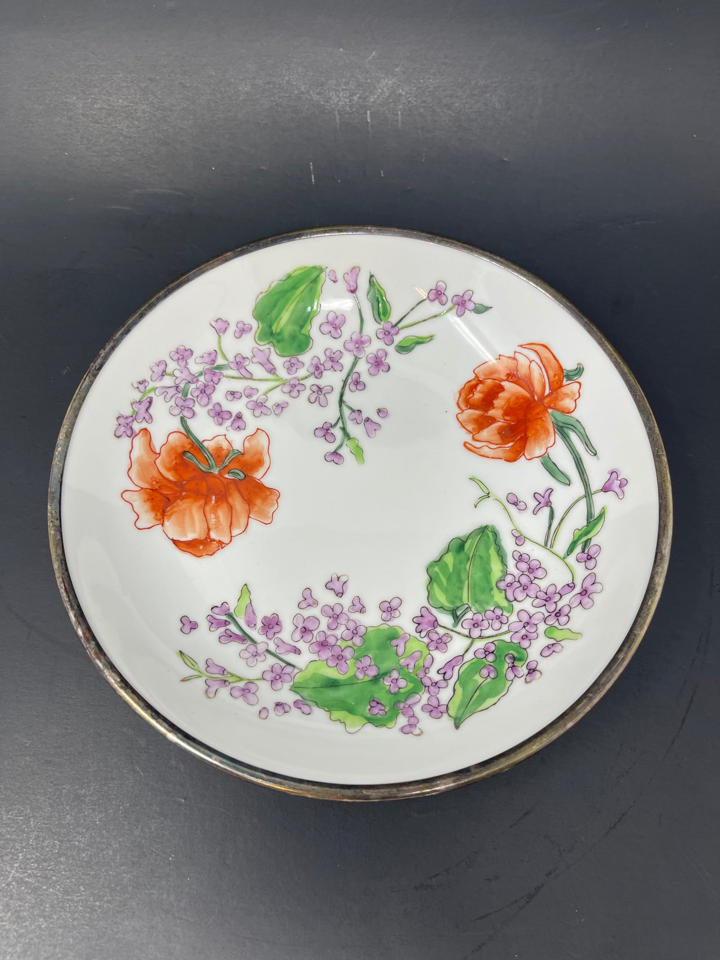 Vintage Japanese Porcelain Plate