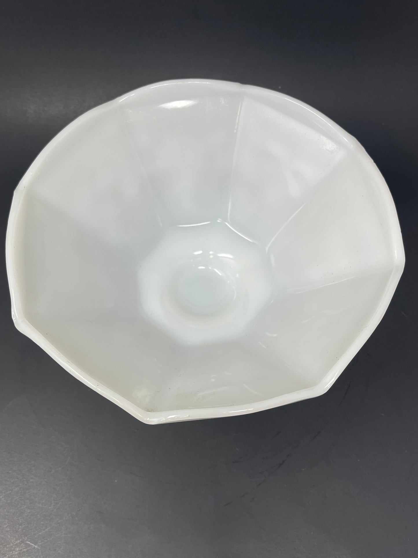 Anchor Hocking Vintage Footed Milk Glass
