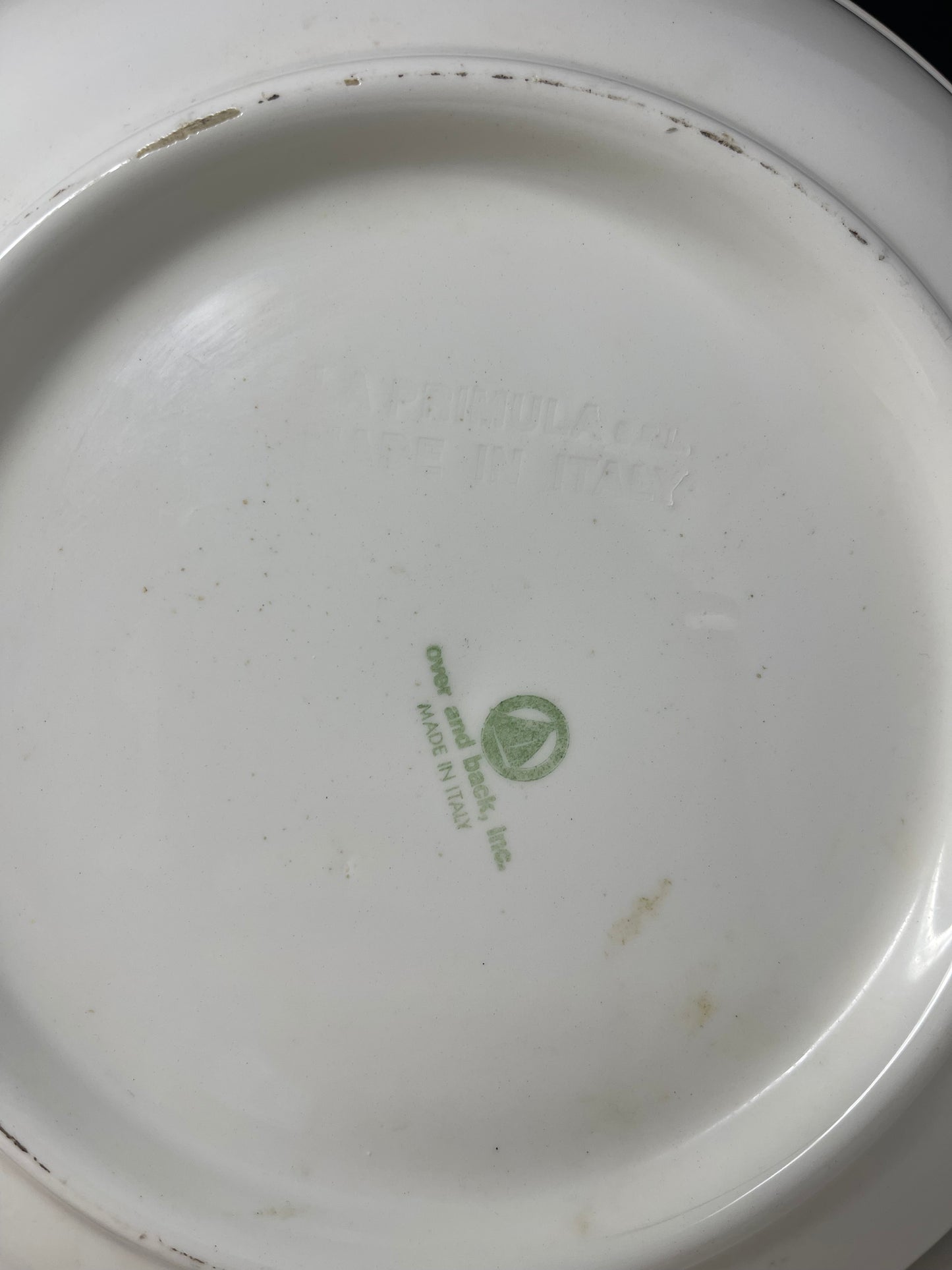 Over & Back Set Of 3 Plates + Platter