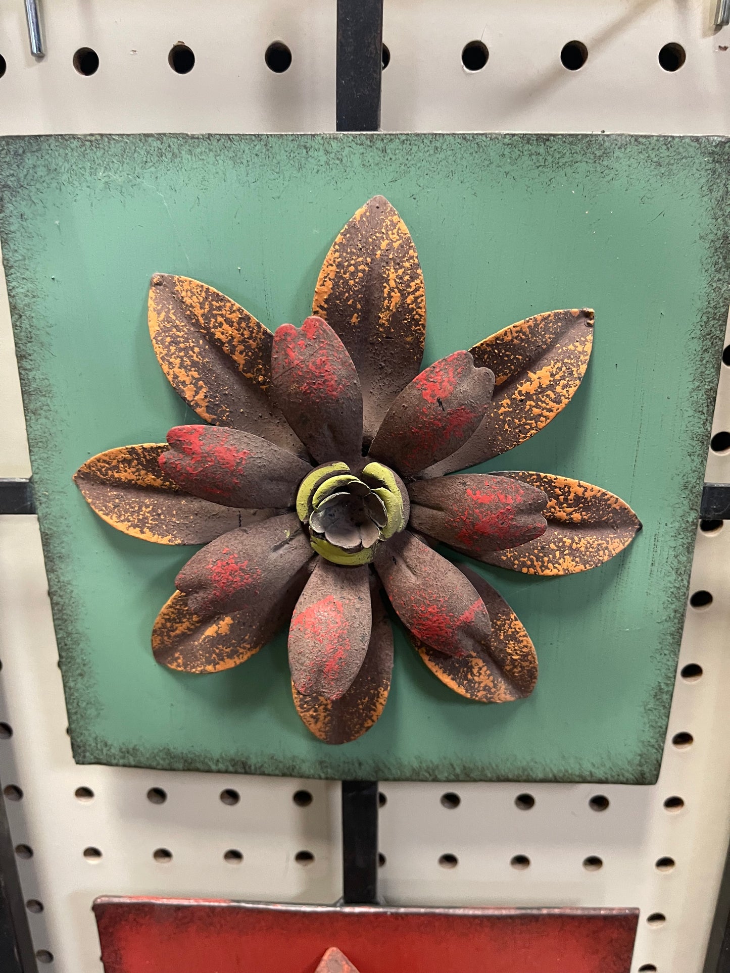 Metal Flower Wall Decor