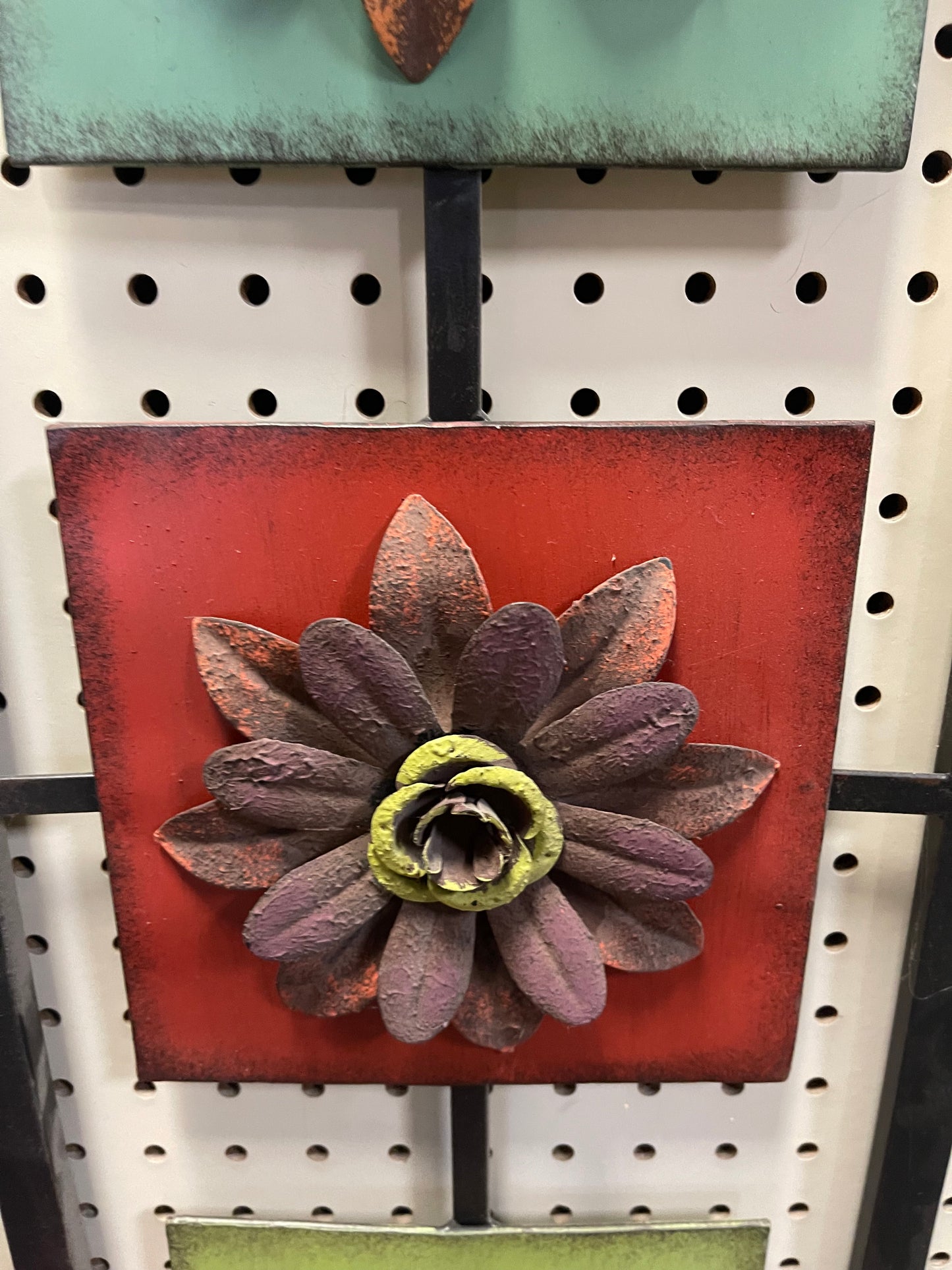 Metal Flower Wall Decor
