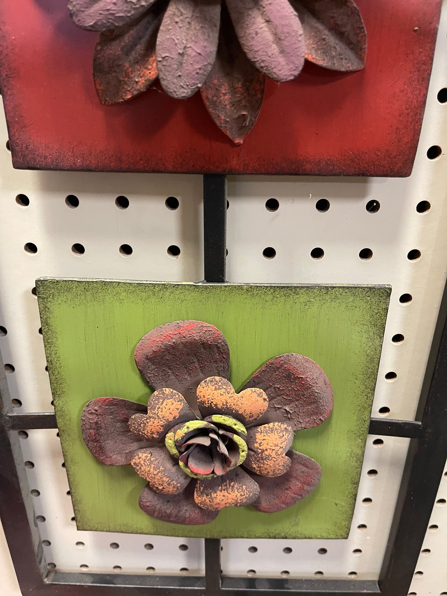 Metal Flower Wall Decor