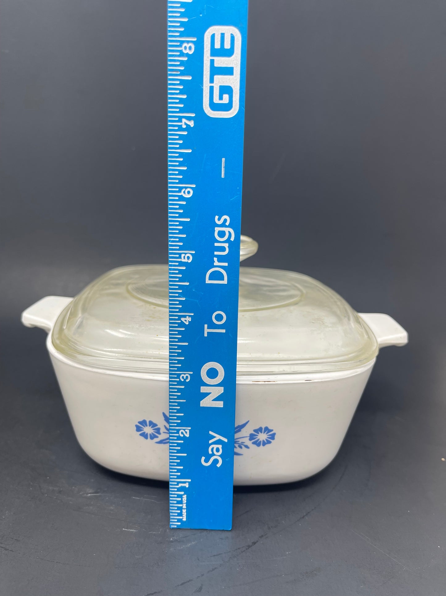 Set Of 2 Corning Ware Blue Cornflower Casserole Dishes