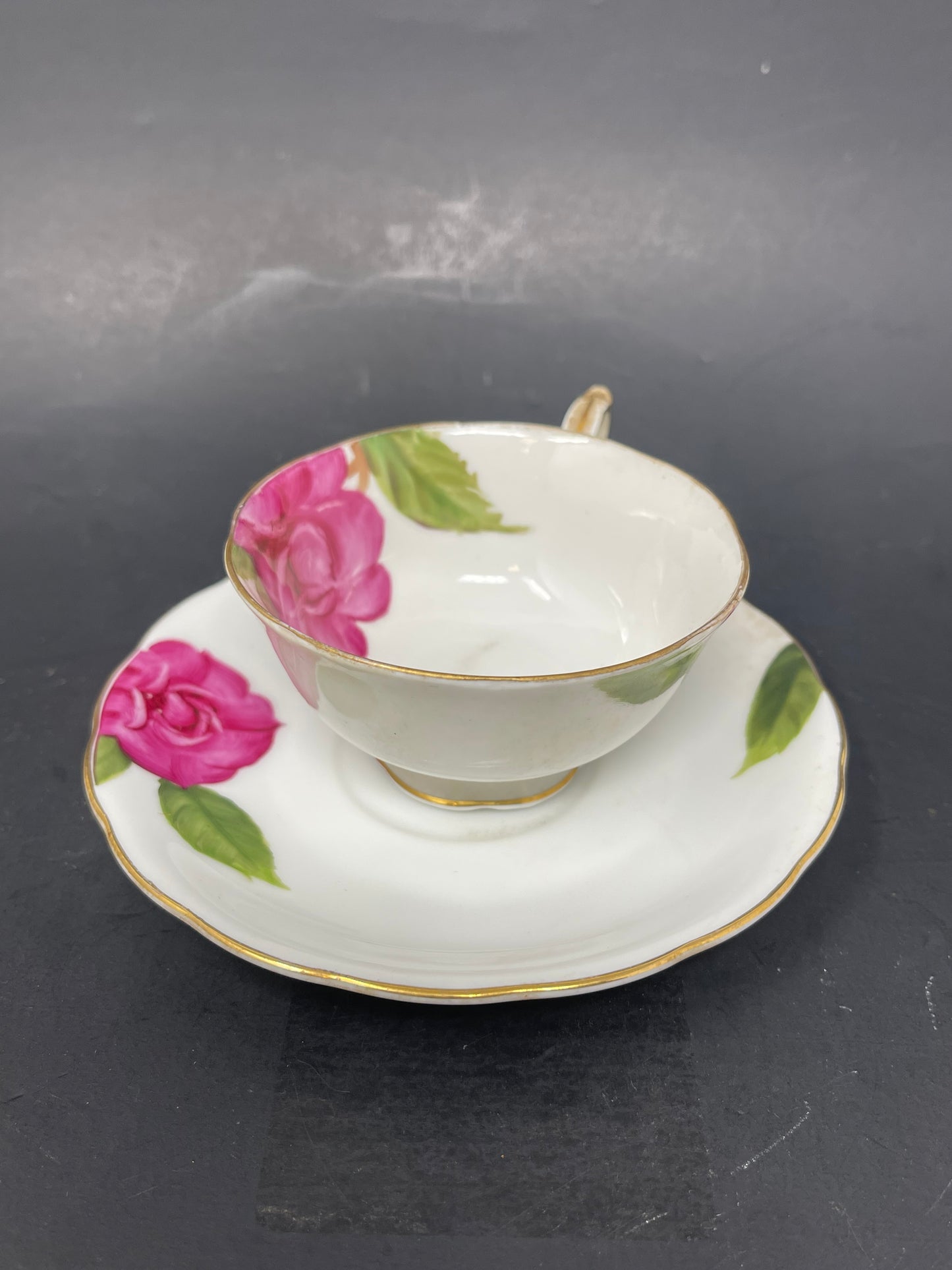 Fine China Teacup Set Of 2